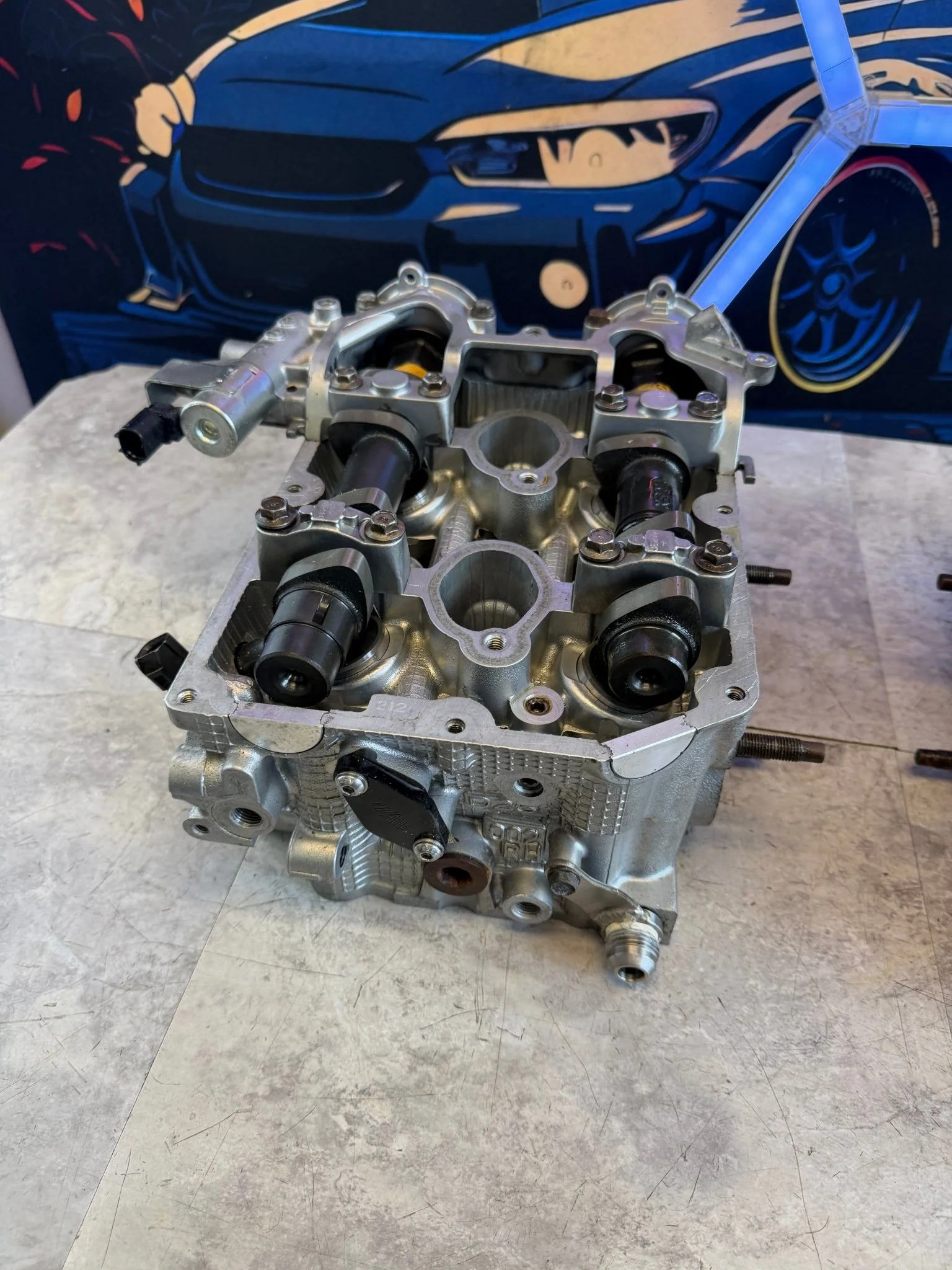 HEAD GAMES built & cammed Subaru wrx & STi cylinder heads SAVCS d25 ej255 ej257 BC 276 GSC - Image 6