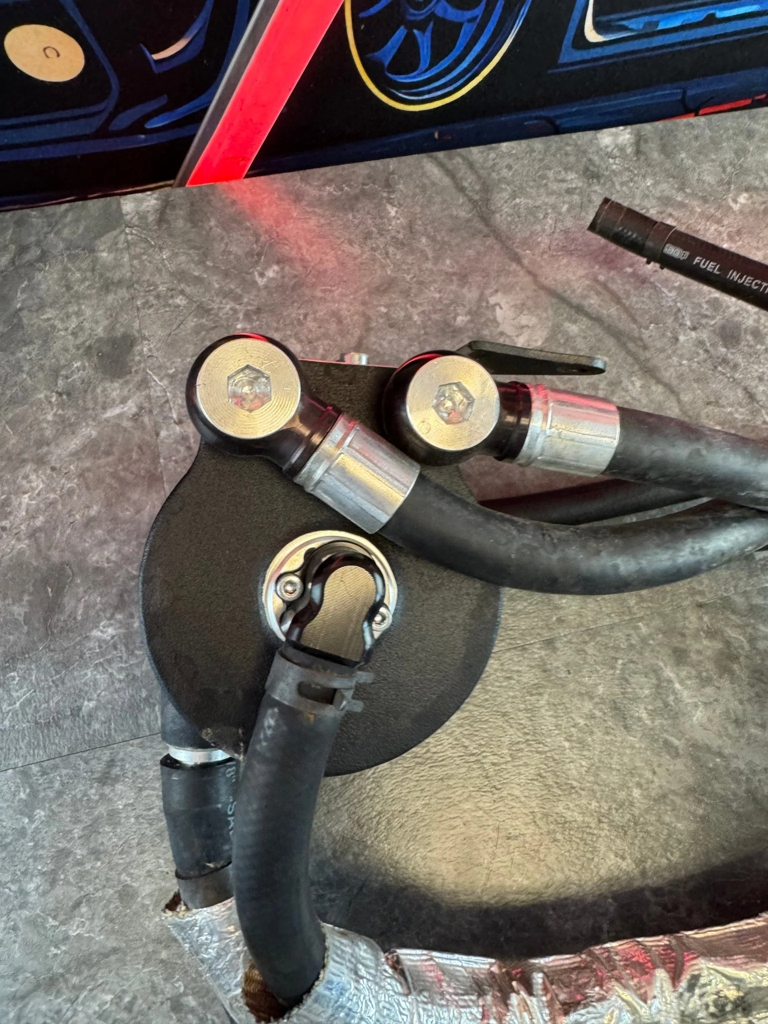 IAG AOS V3 Air Oil Separator 2008-2021 Subaru STi 08-14 WRX Comp v3 Hoses Bracket - Image 3