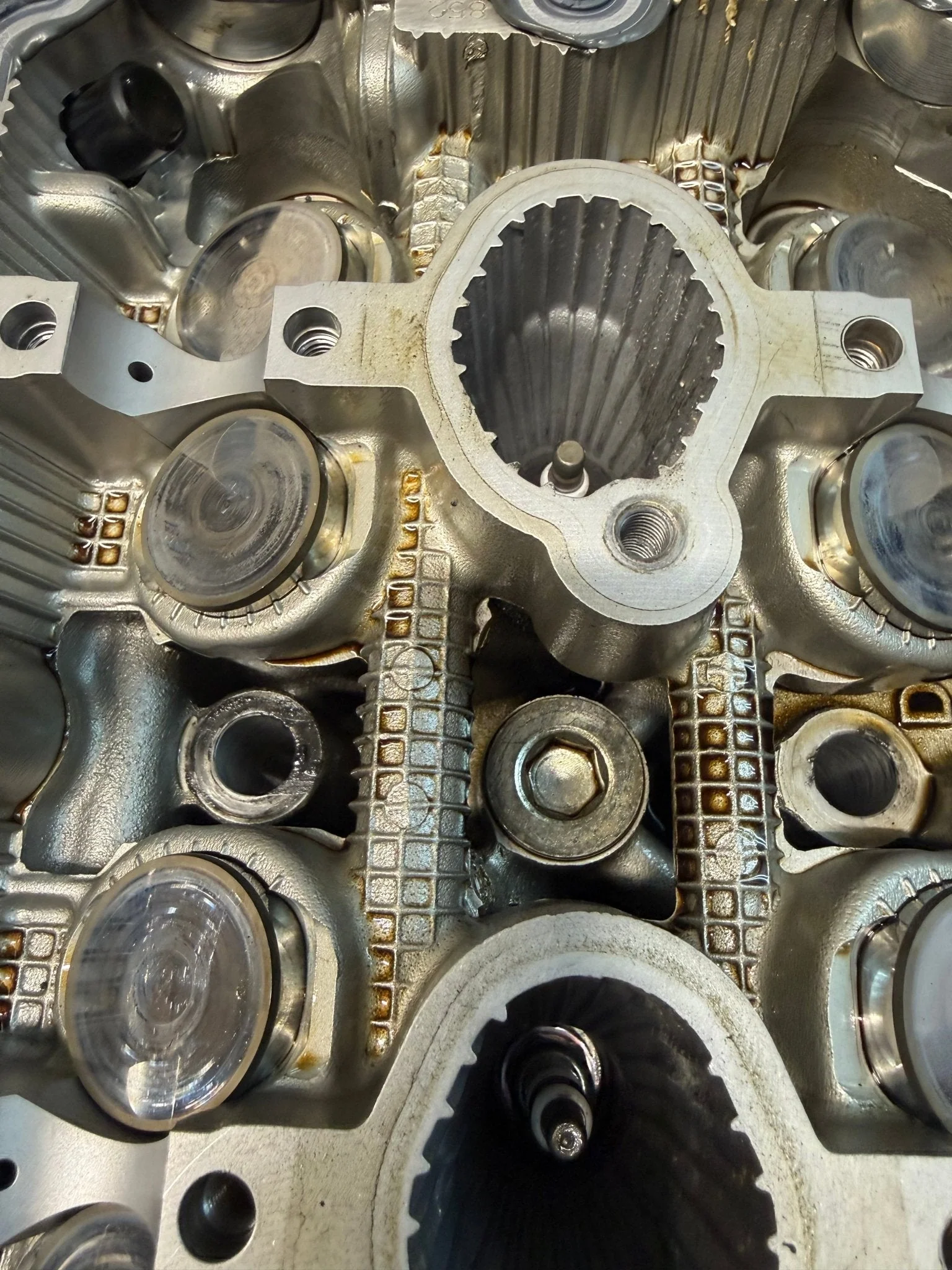 IAG D25 Subaru STi & wrx ej257 ej255 built & cammed cylinder heads SAVCS Manley GSC 1/2” drilled - Image 10