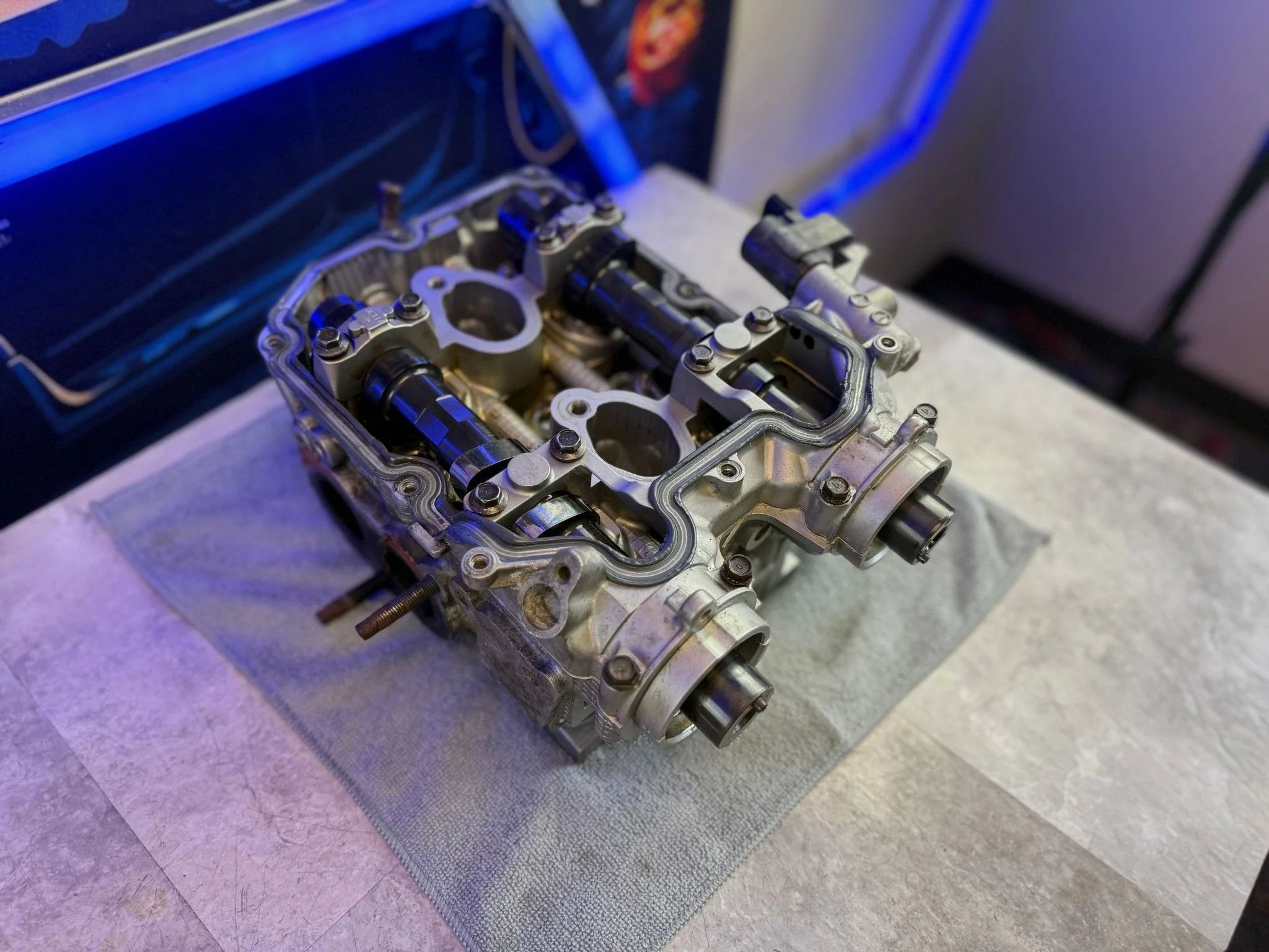 IAG D25 Subaru STi & wrx ej257 ej255 built & cammed cylinder heads SAVCS Manley GSC 1/2” drilled - Image 15