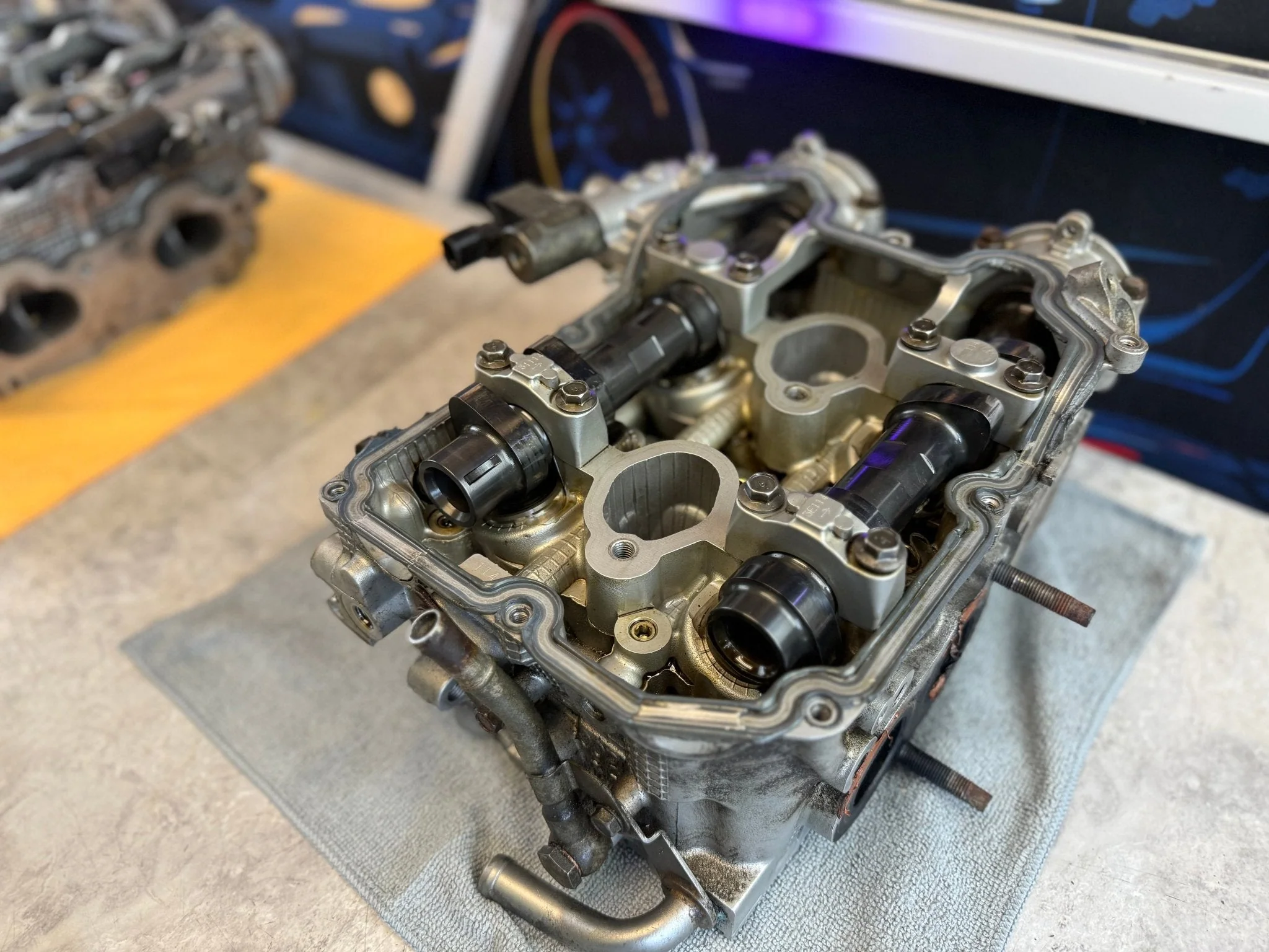 IAG D25 Subaru STi & wrx ej257 ej255 built & cammed cylinder heads SAVCS Manley GSC 1/2” drilled - Image 16