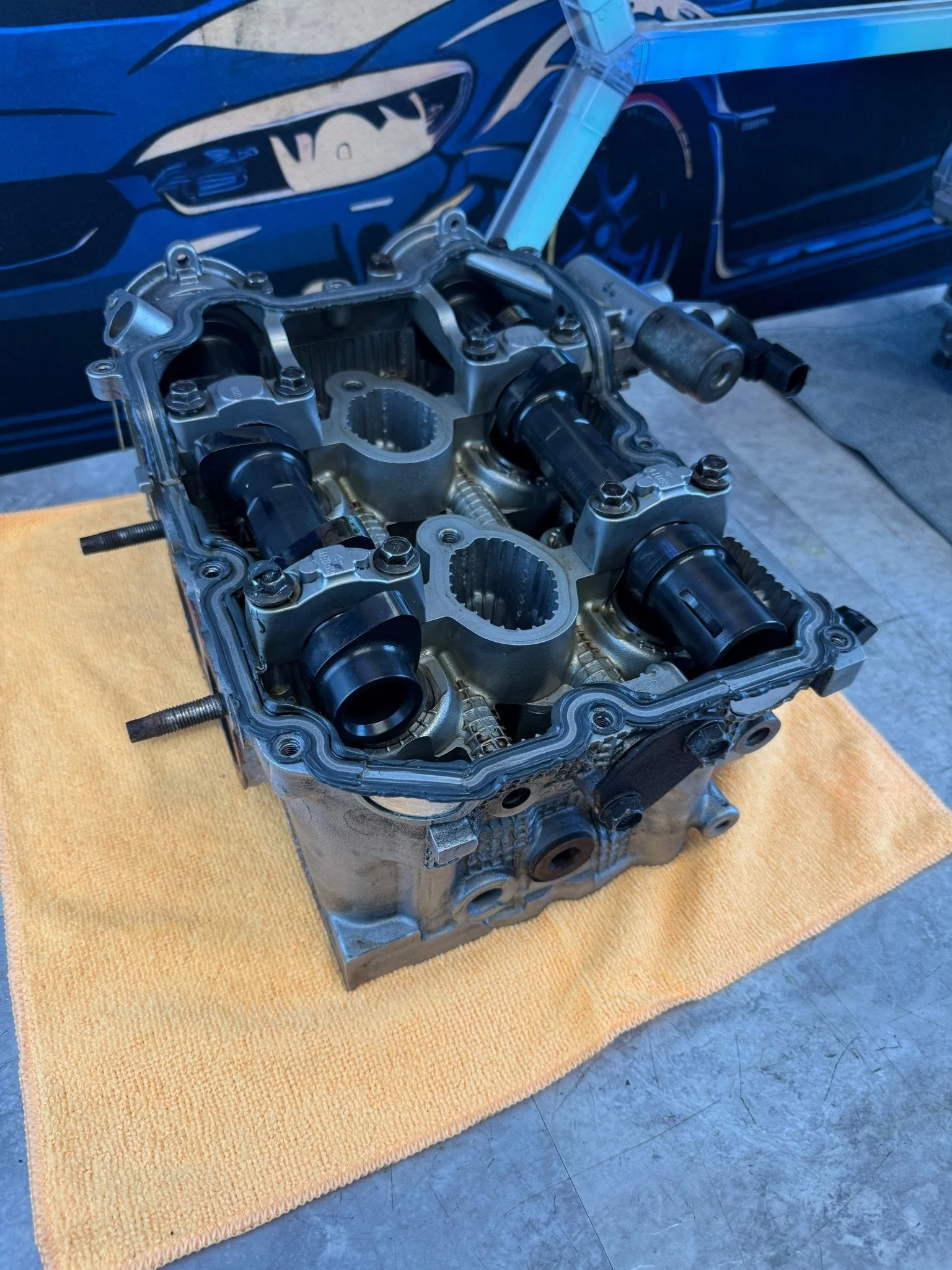 IAG D25 Subaru STi & wrx ej257 ej255 built & cammed cylinder heads SAVCS Manley GSC 1/2” drilled - Image 18