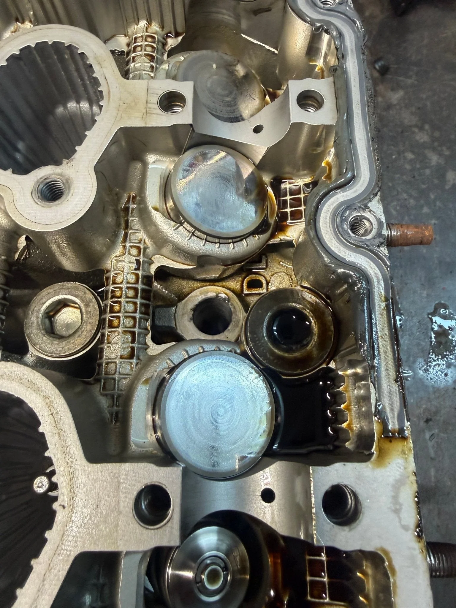 IAG D25 Subaru STi & wrx ej257 ej255 built & cammed cylinder heads SAVCS Manley GSC 1/2” drilled - Image 9