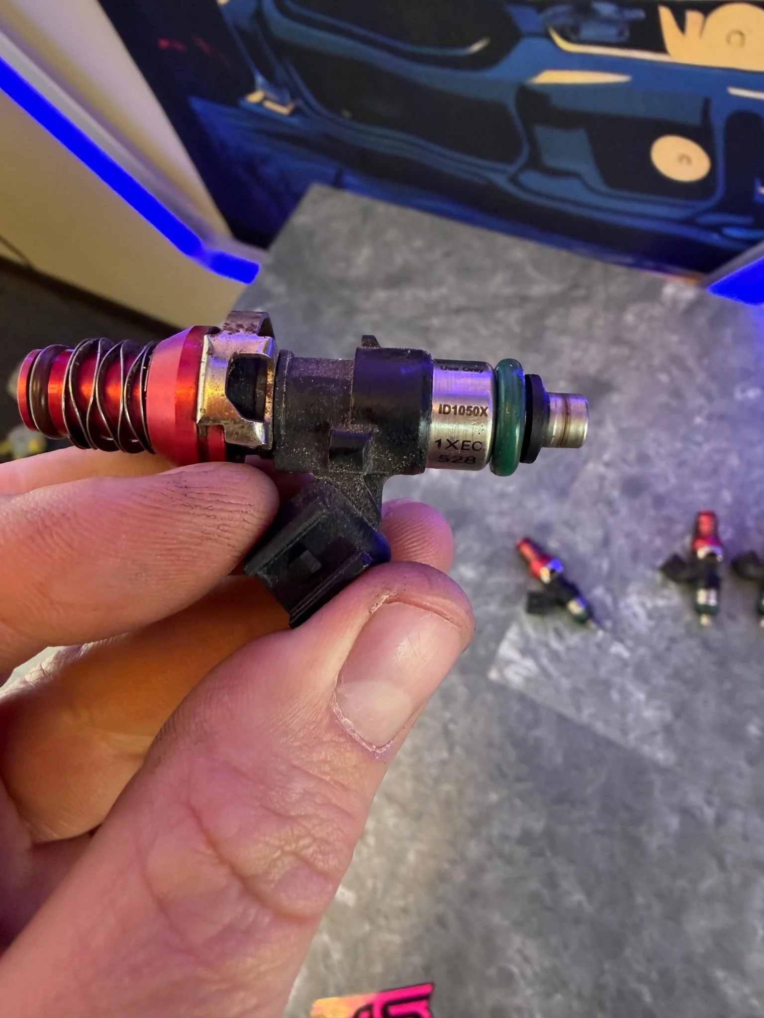 ID 1050 CC x XDS ( Cobb tuning ) top feed fuel injectors Subaru STi & wrx injector dynamics - Image 3