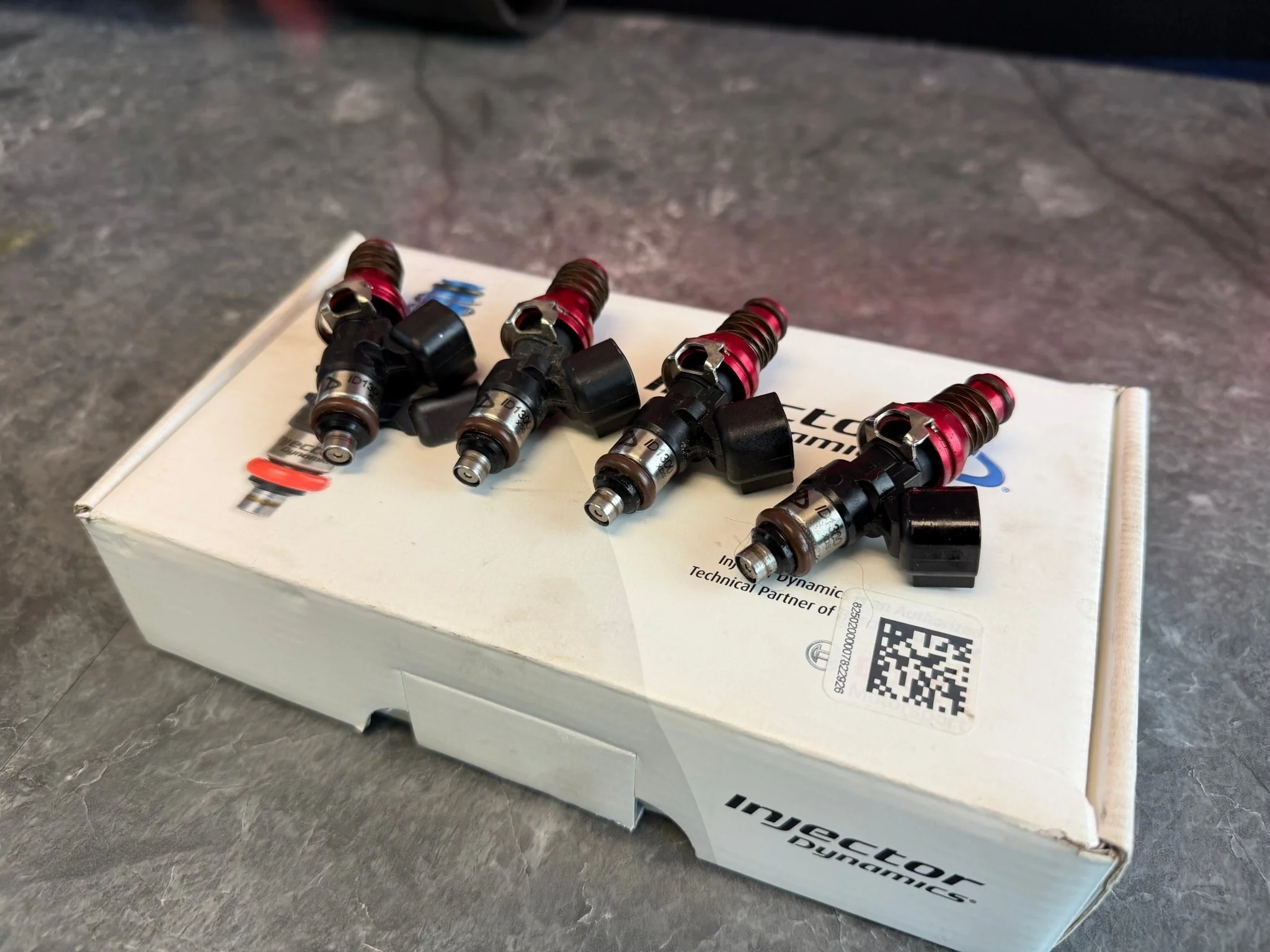 ID cleaned & flow tested 1300 CC Subaru STi & wrx top feed injectors INJECTOR DYNAMICS - Image 5