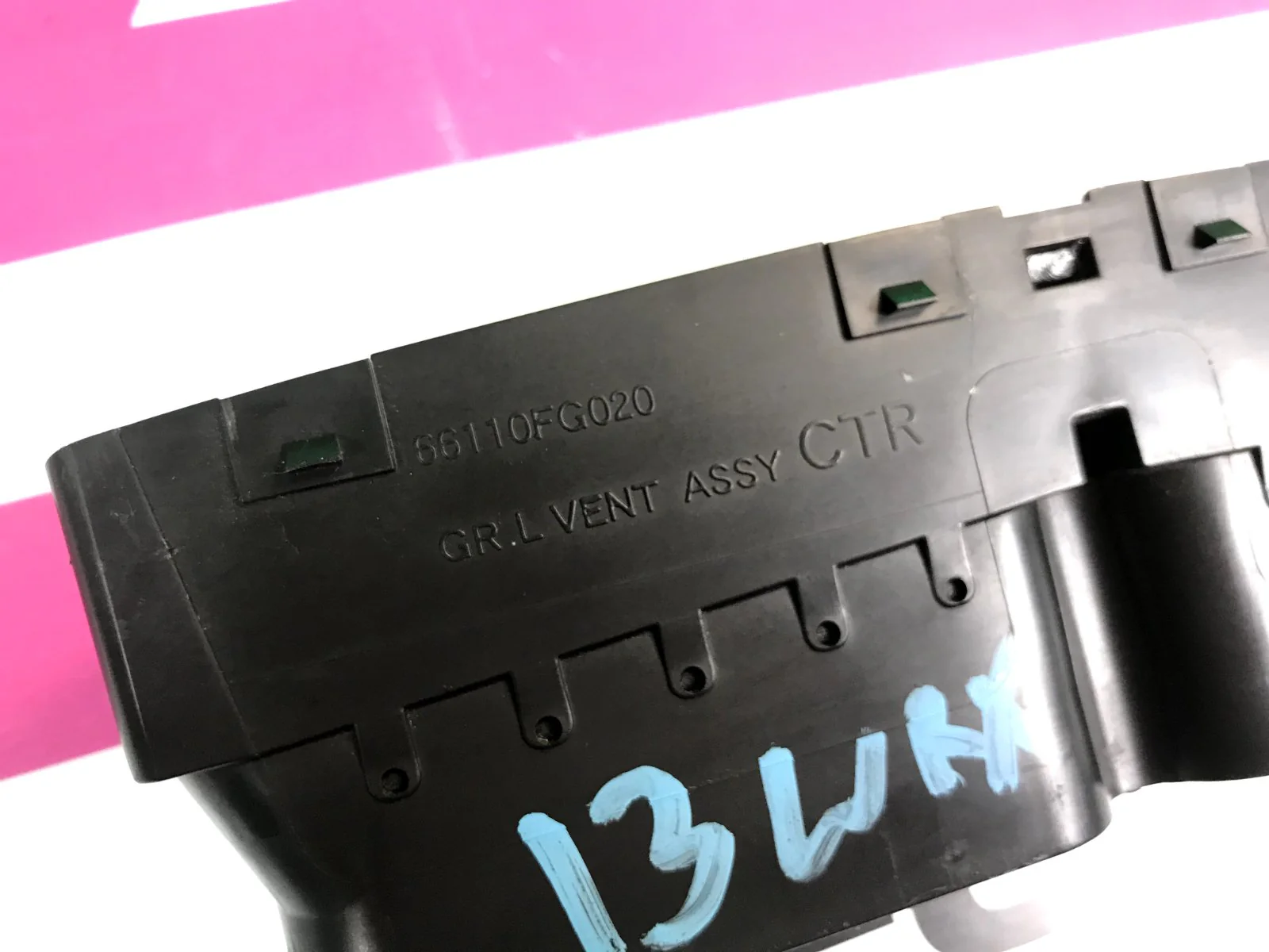 2008 Subaru Forester Impreza Outback WRX STi Instrument Panel Air Duct -14 K3 - Image 8