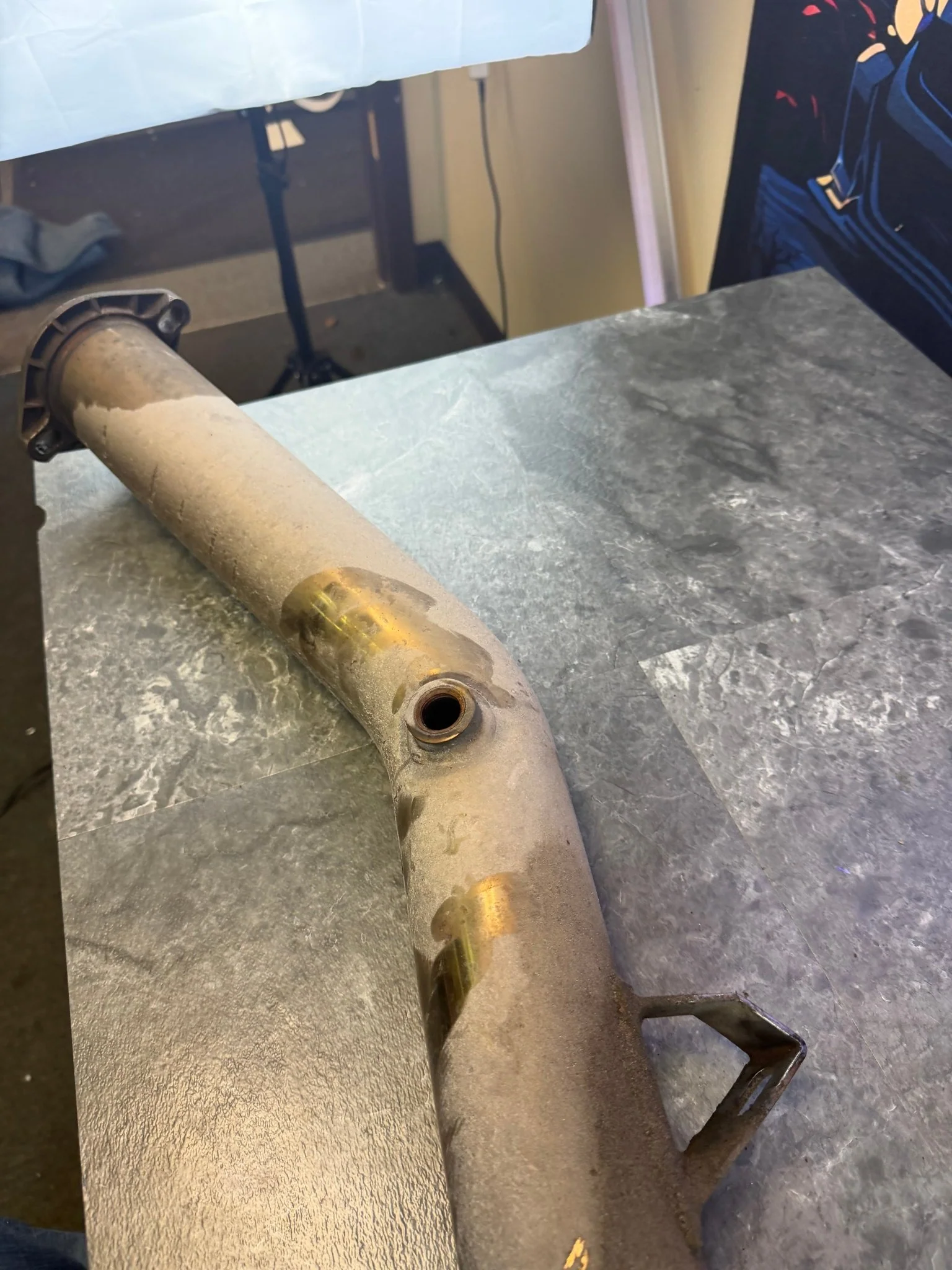 INVIDIA downpipe 3” catted divorced bell mouth 08-21 Subaru STi & 08-14 wrx - Image 2