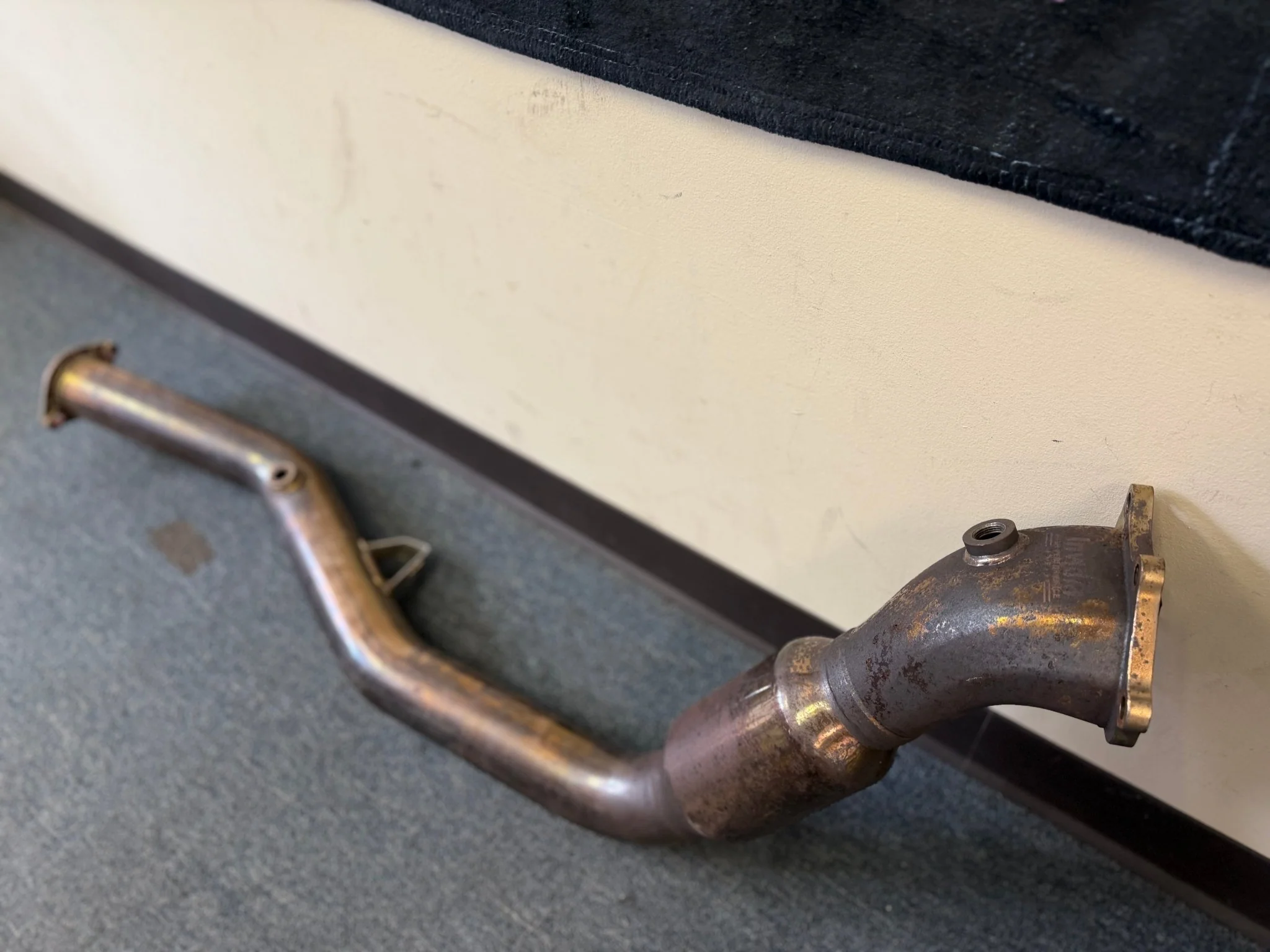 INVIDIA downpipe 3” catted divorced bell mouth 08-21 Subaru STi & 08-14 wrx - Image 5