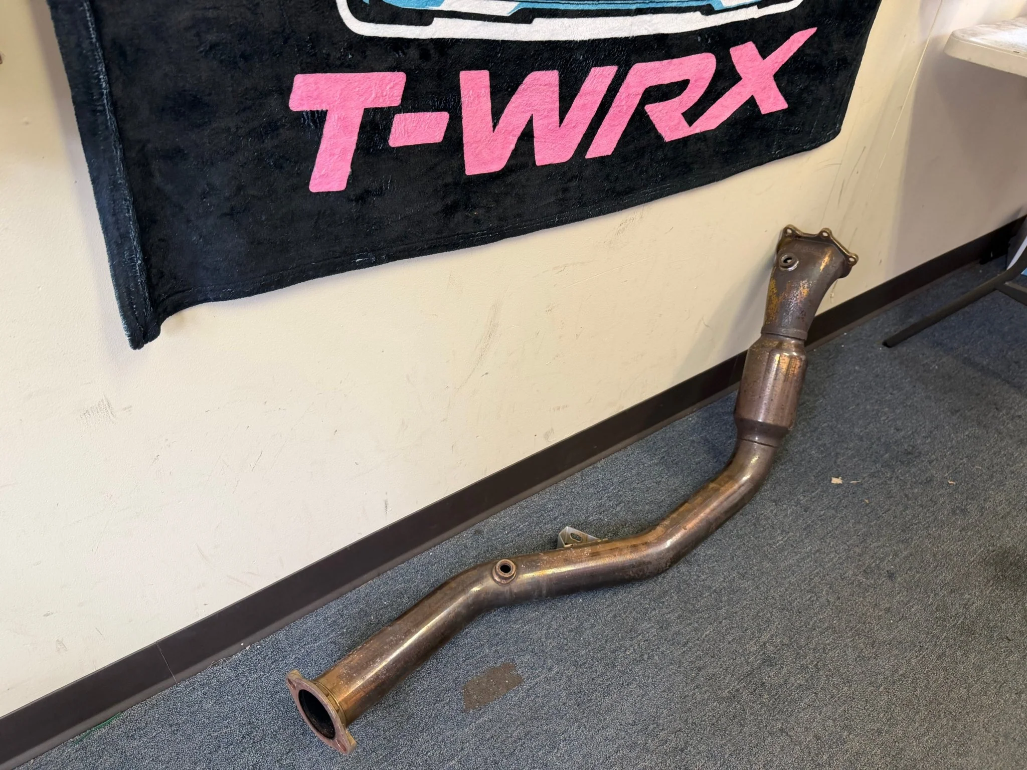 INVIDIA downpipe 3” catted divorced bell mouth 08-21 Subaru STi & 08-14 wrx - Image 8