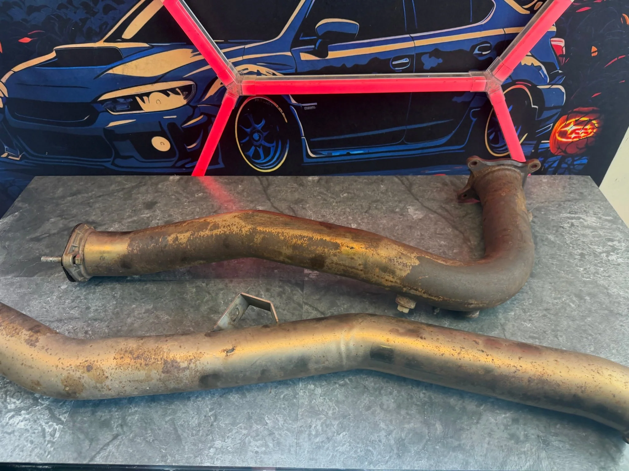INVIDIA j pipe downpipe 2015-2021 Subaru wrx forester xt fa20 turbo fa 20 dit - Image 7