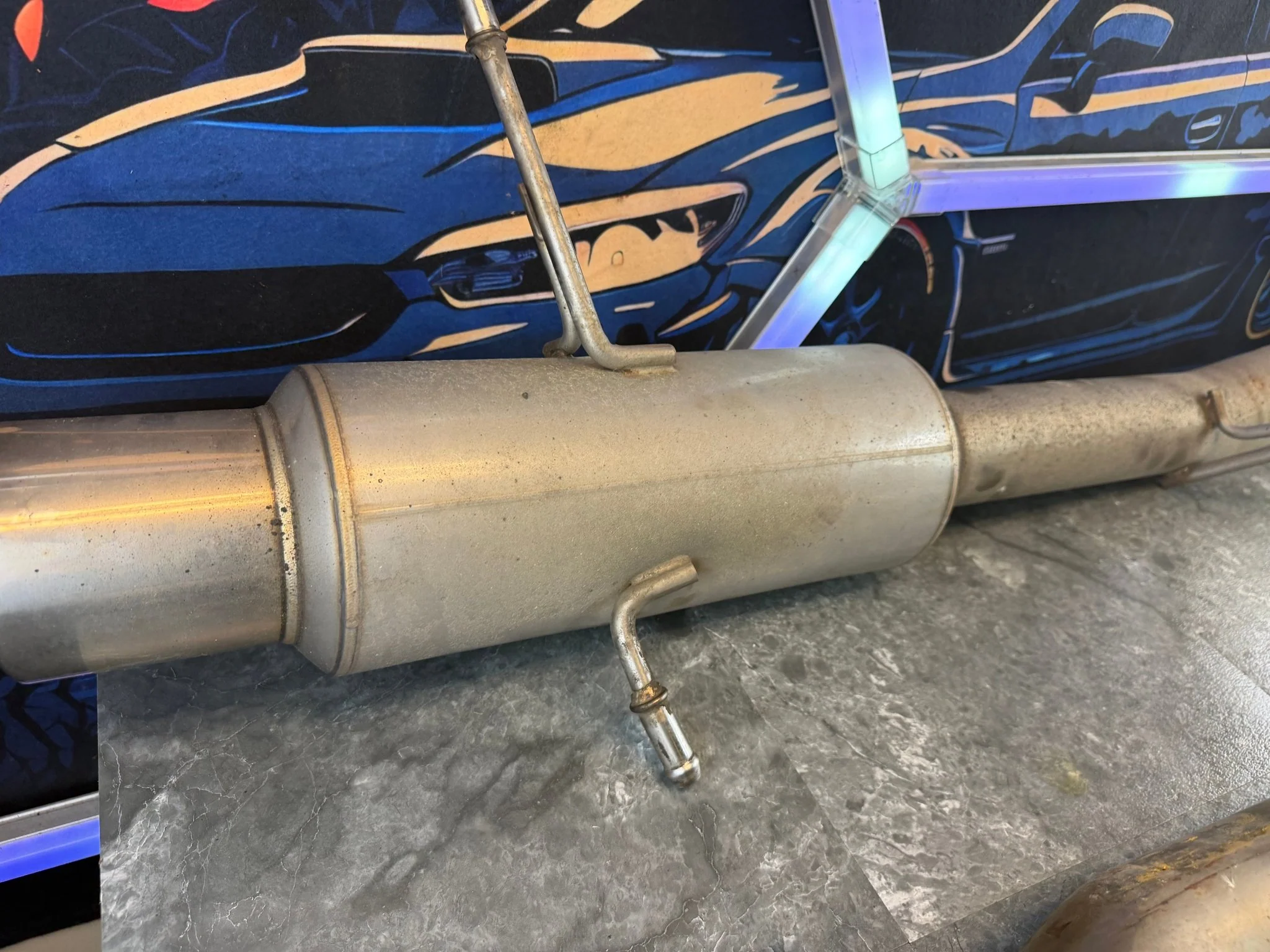 Invidia N1 race cat back exhaust 2004-2007 Subaru STi & 2002-2007 wrx SS tip 3” - Image 6