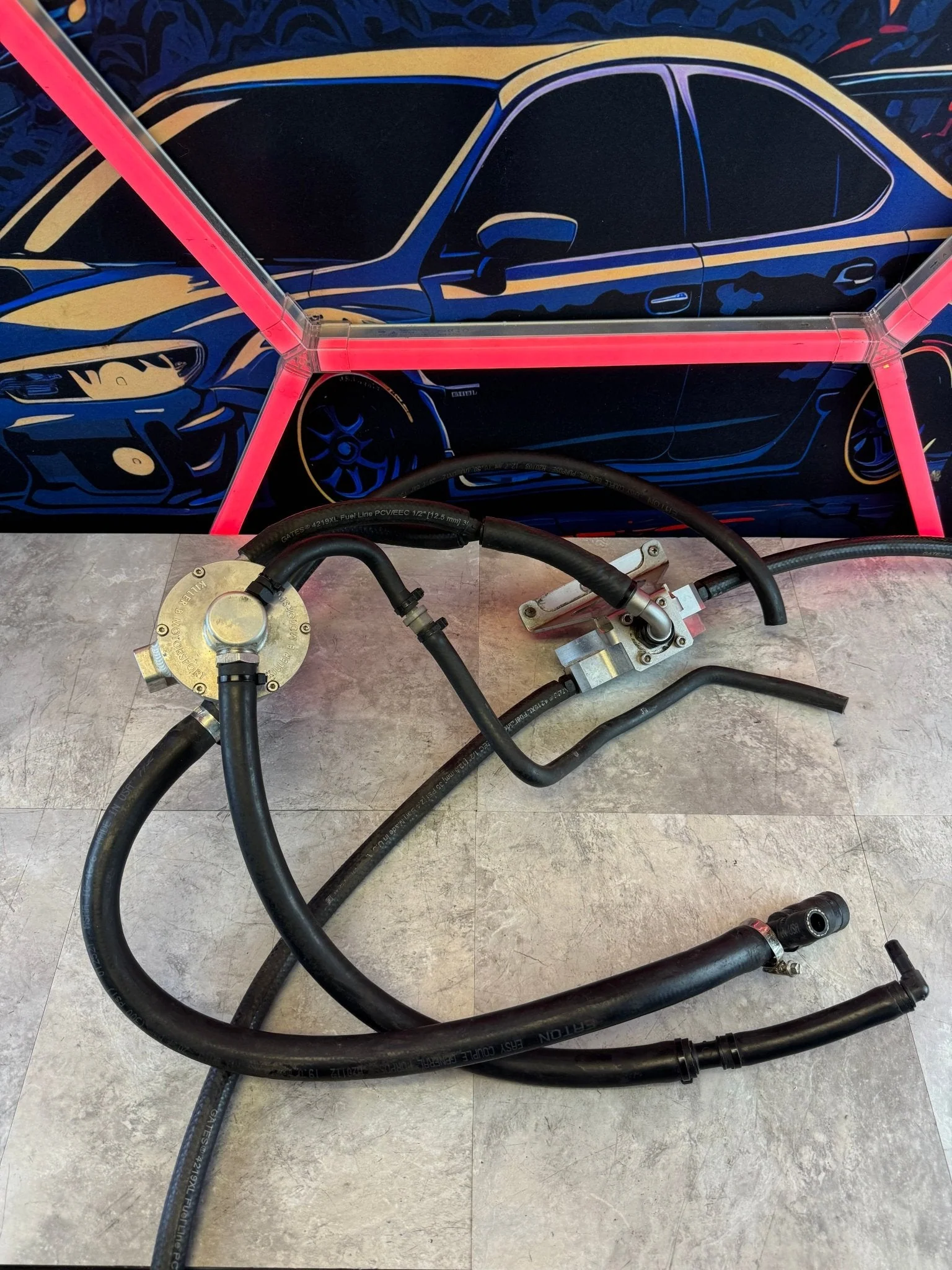2008-2021 Subaru WRX STi Killer B Air/oil Separator AOS And Killer B Oil Control Control Valve System Hoses - Image 3