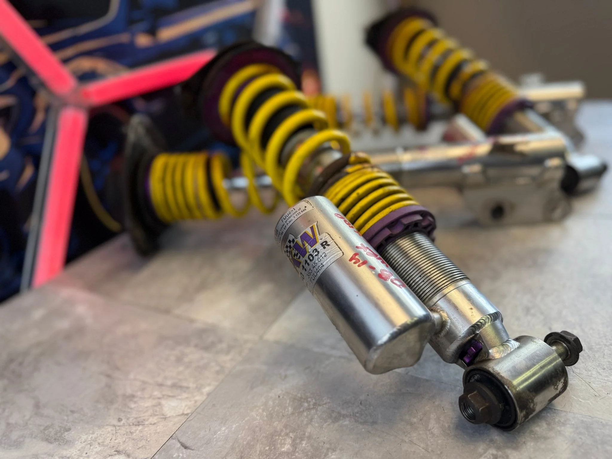 KW Coilover Suspension Subaru WRX 2008-2014 08-14 V3 Variant 3 5x100 Adjustable