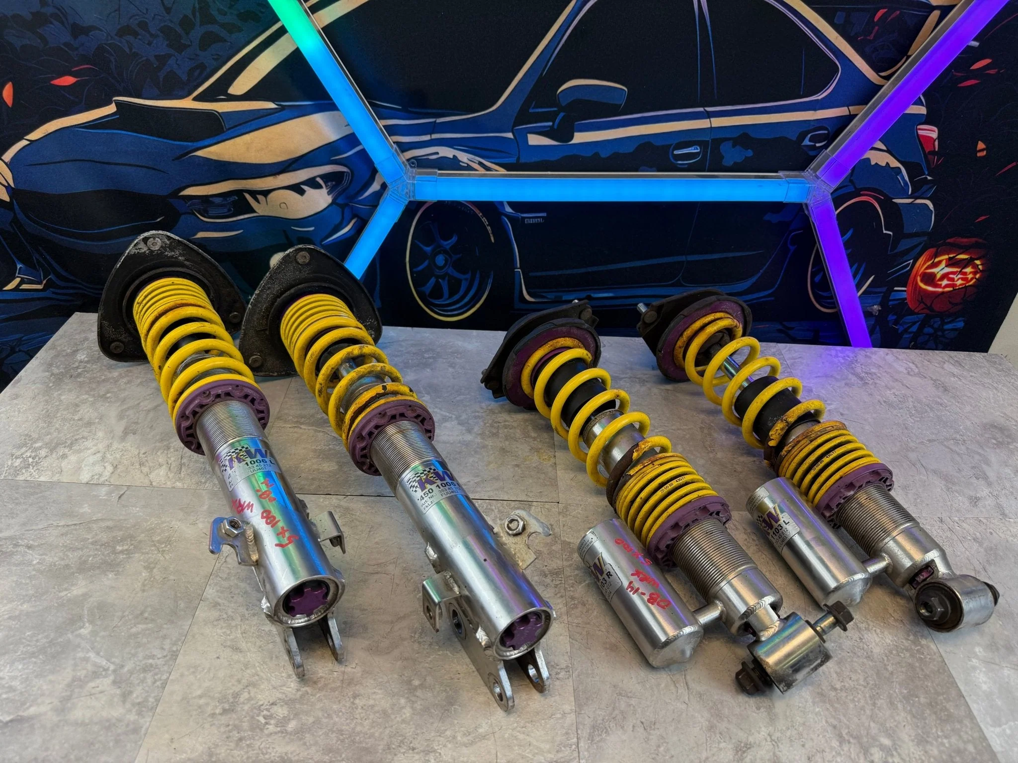 KW Coilover Suspension Subaru WRX 2008-2014 08-14 V3 Variant 3 5x100 Adjustable - Image 10