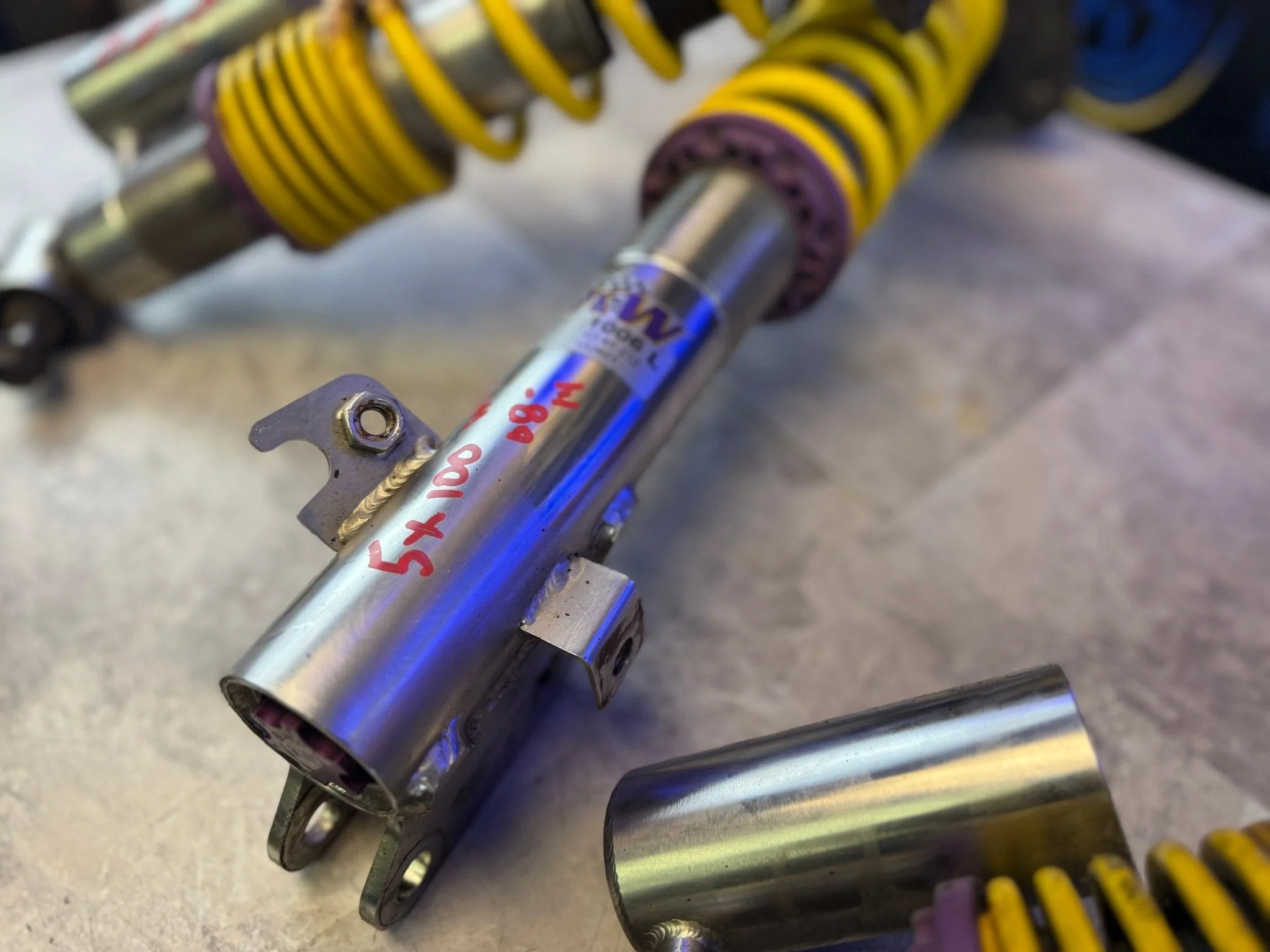KW Coilover Suspension Subaru WRX 2008-2014 08-14 V3 Variant 3 5x100 Adjustable - Image 3