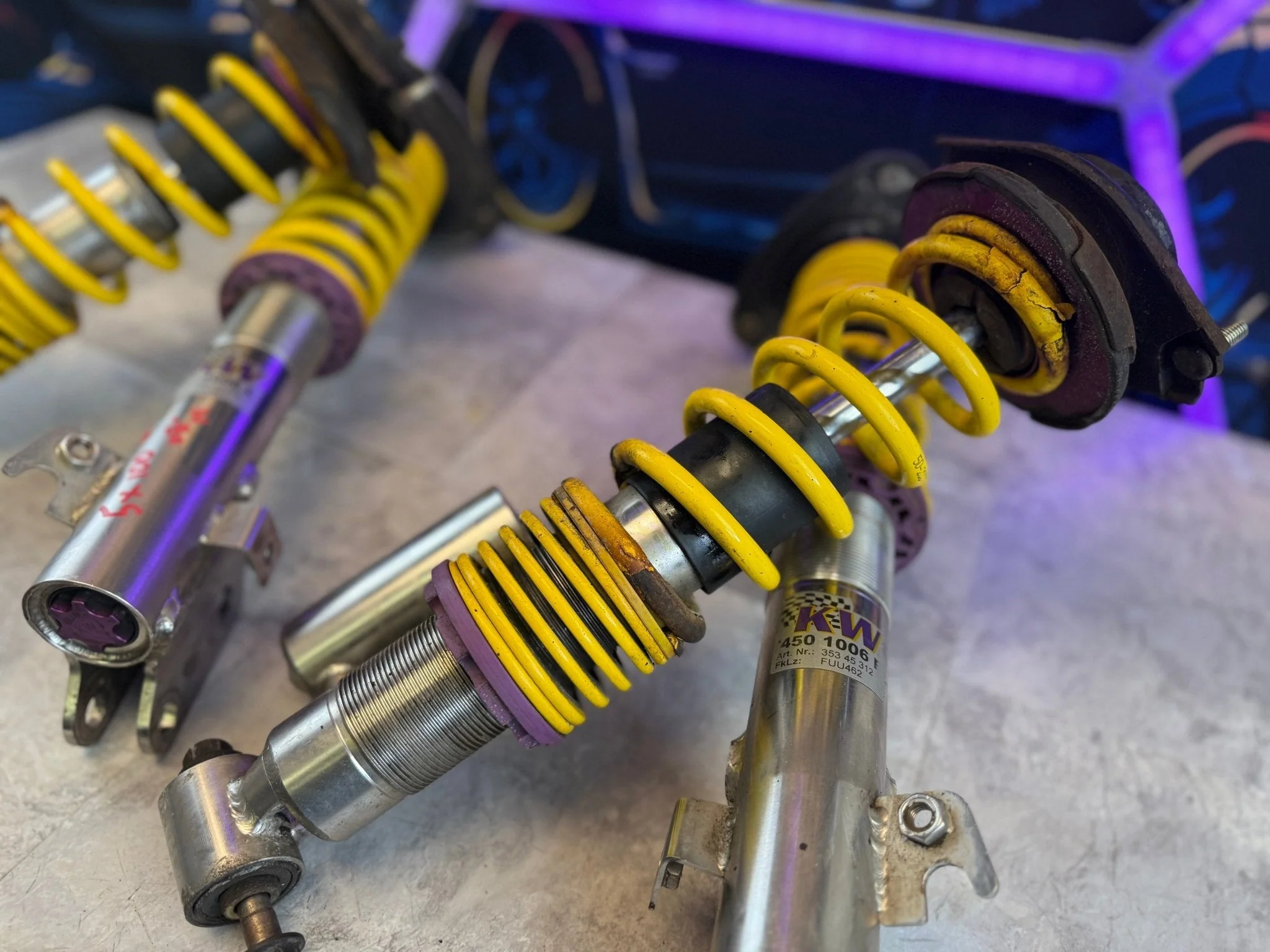 KW Coilover Suspension Subaru WRX 2008-2014 08-14 V3 Variant 3 5x100 Adjustable - Image 5