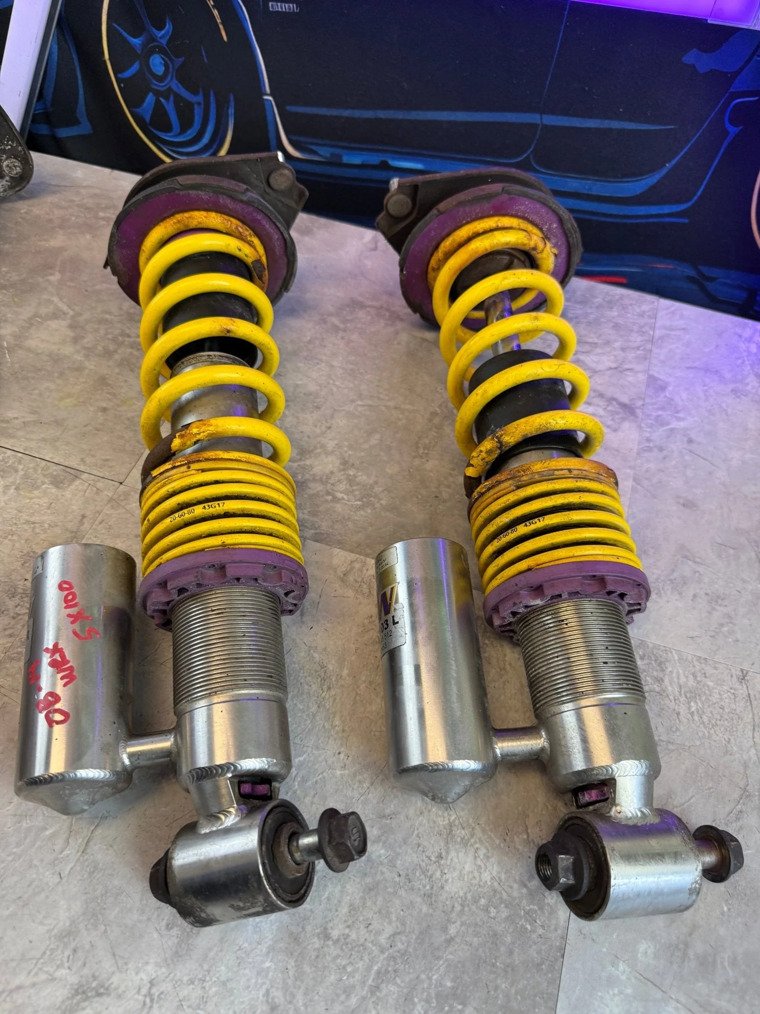 KW Coilover Suspension Subaru WRX 2008-2014 08-14 V3 Variant 3 5x100 Adjustable - Image 7