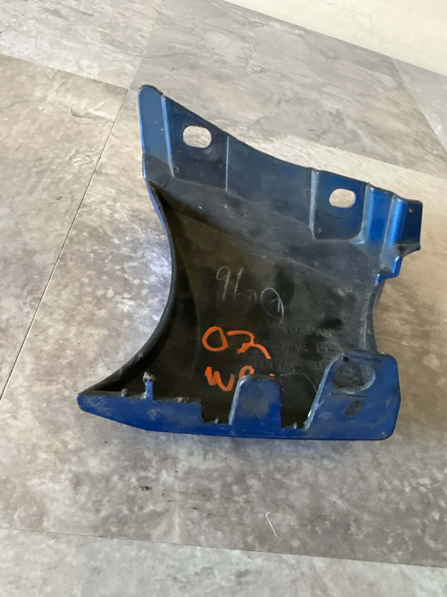 2002-2003 Subaru Impreza Outback WRX LH Grille Bumper Cover Corner Blue WRB E2 - Image 4