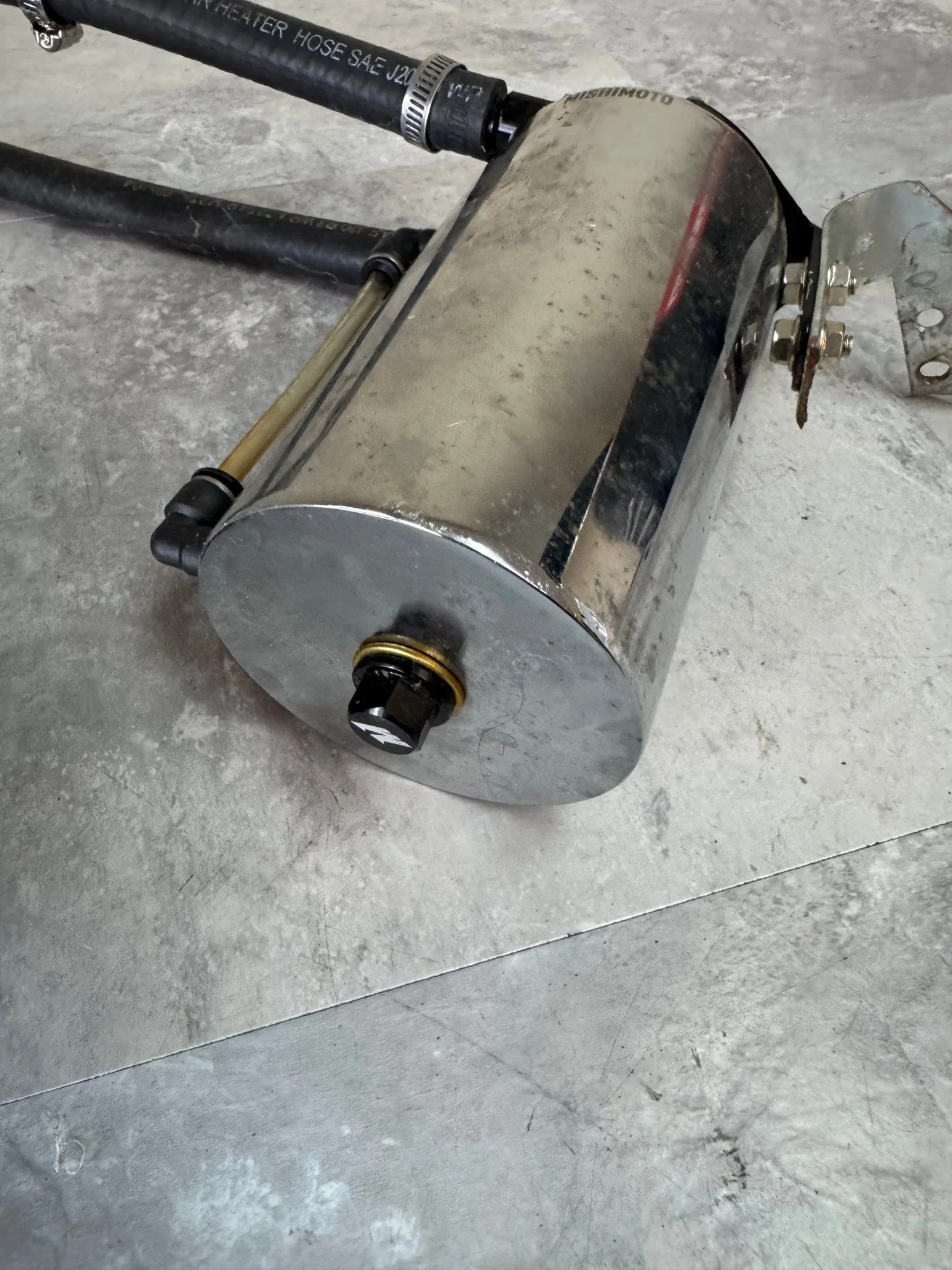 Subaru Mishimoto Aftermarket Universal Oil Catch Can - Image 3