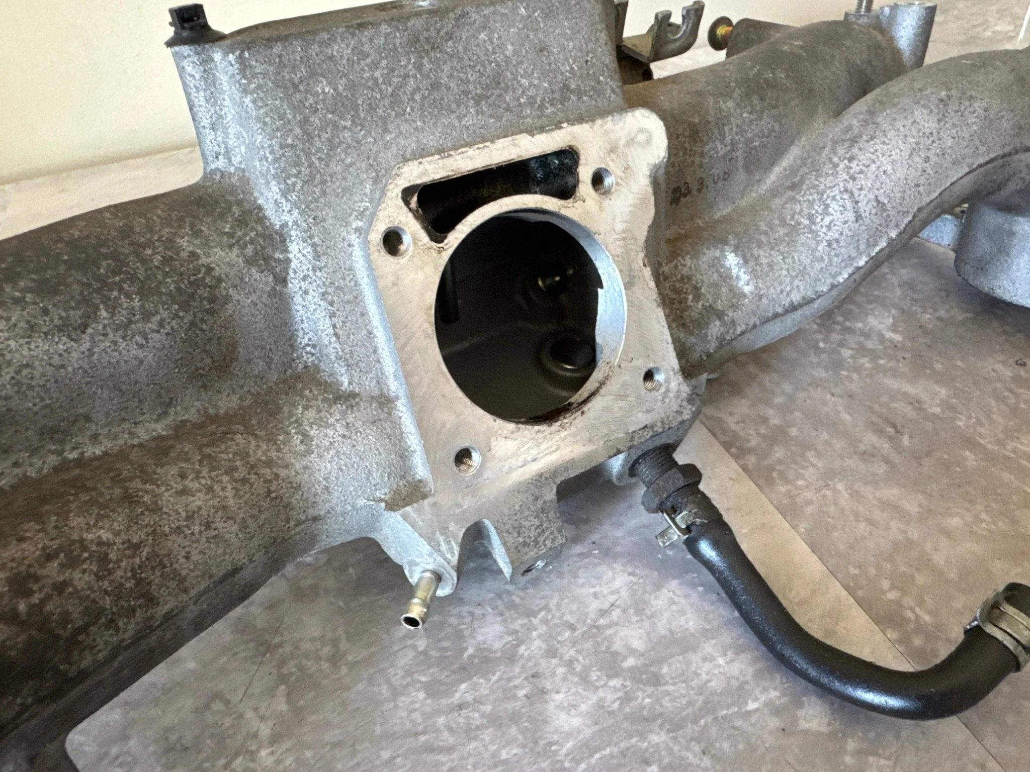 2002-2003 Subaru Impreza WRX OEM 2.0 Upper Intake Manifold (2) J1 - Image 2