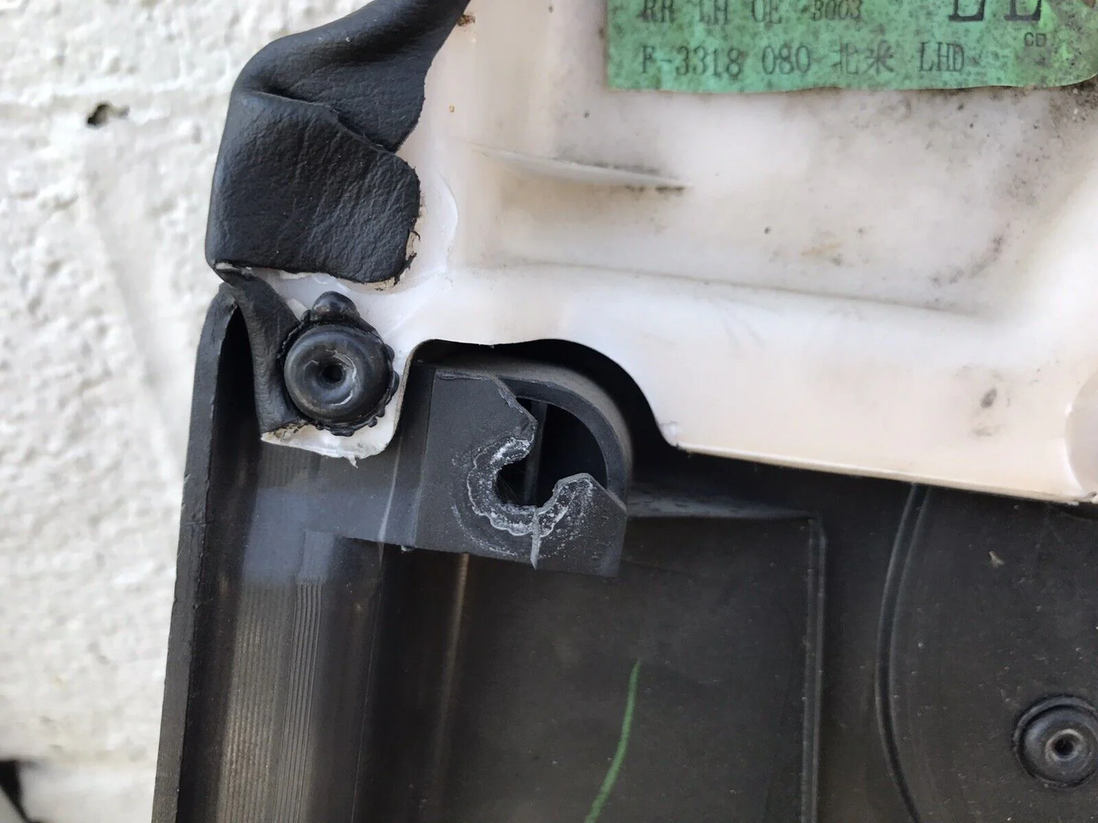 2002-2003 Subaru Impreza WRX Wagon OEM Rear LH Driver Side Door Panel - Image 9