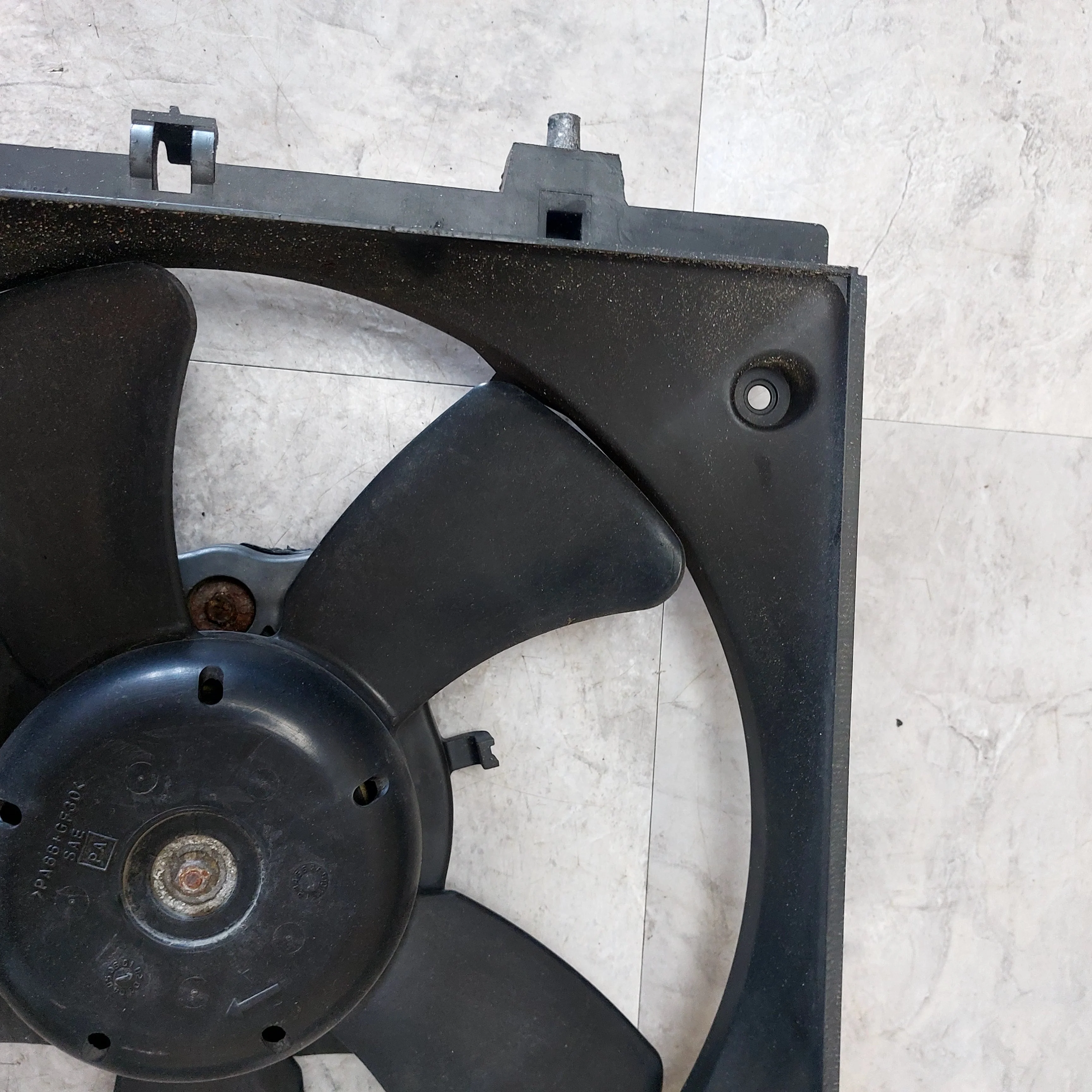 2002-2003 Subaru WRX LH Radiator OEM Cooling Fan Assembly L3 - Image 3