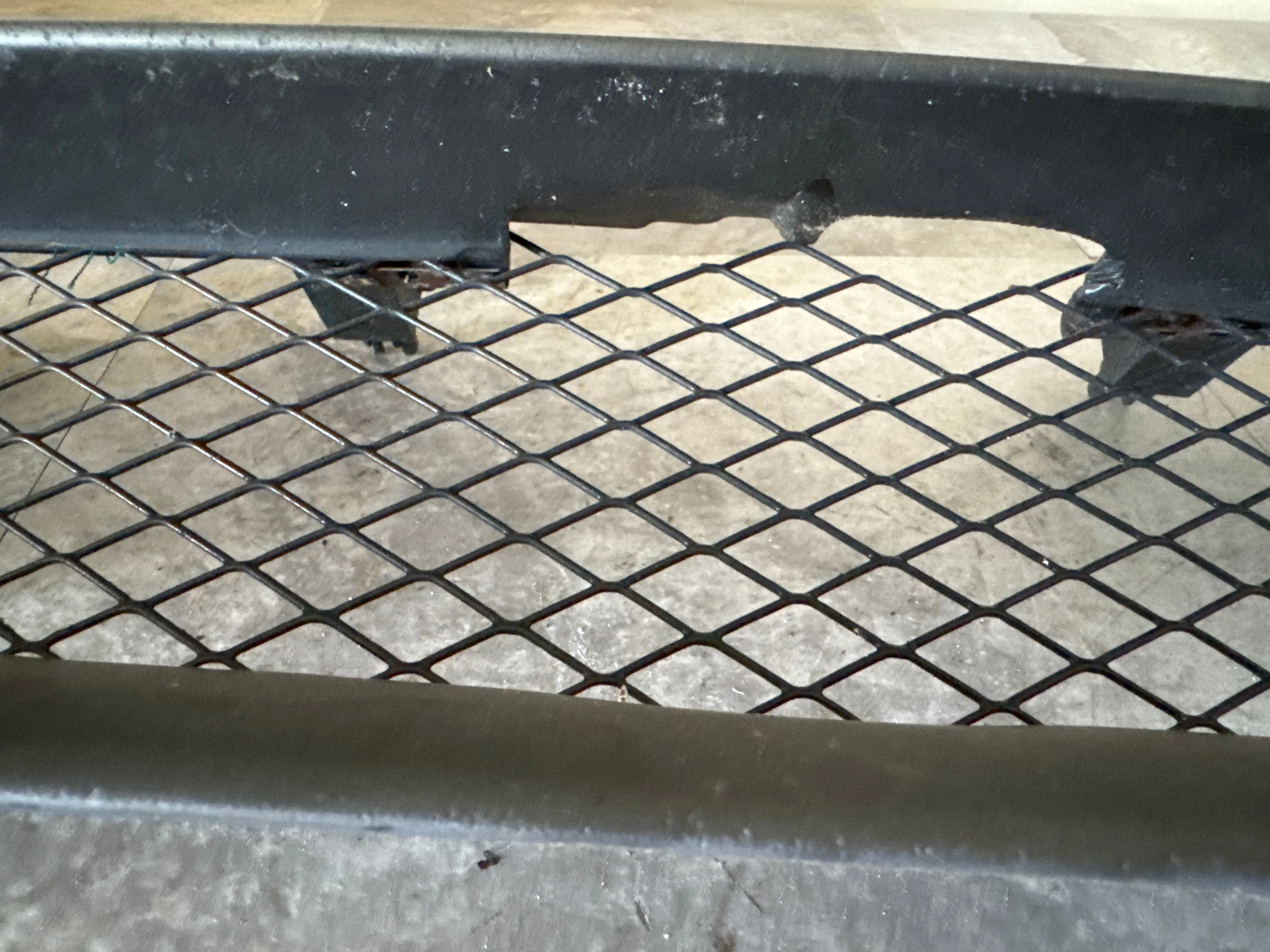 2004-2005 Subaru WRX STi Blobeye OEM Front Grille Assembly Modified - Image 2