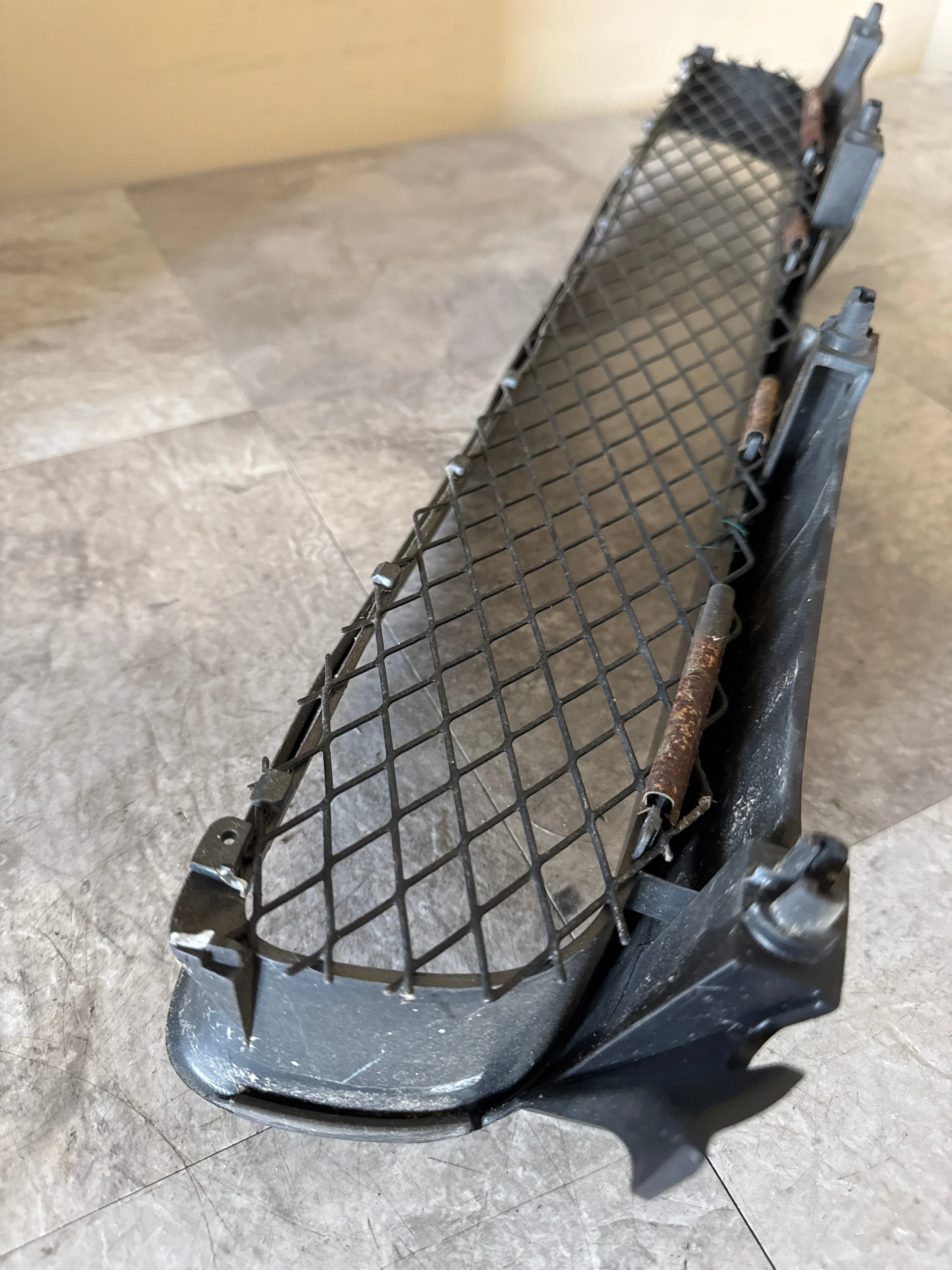 2004-2005 Subaru WRX STi Blobeye OEM Front Grille Assembly Modified - Image 3
