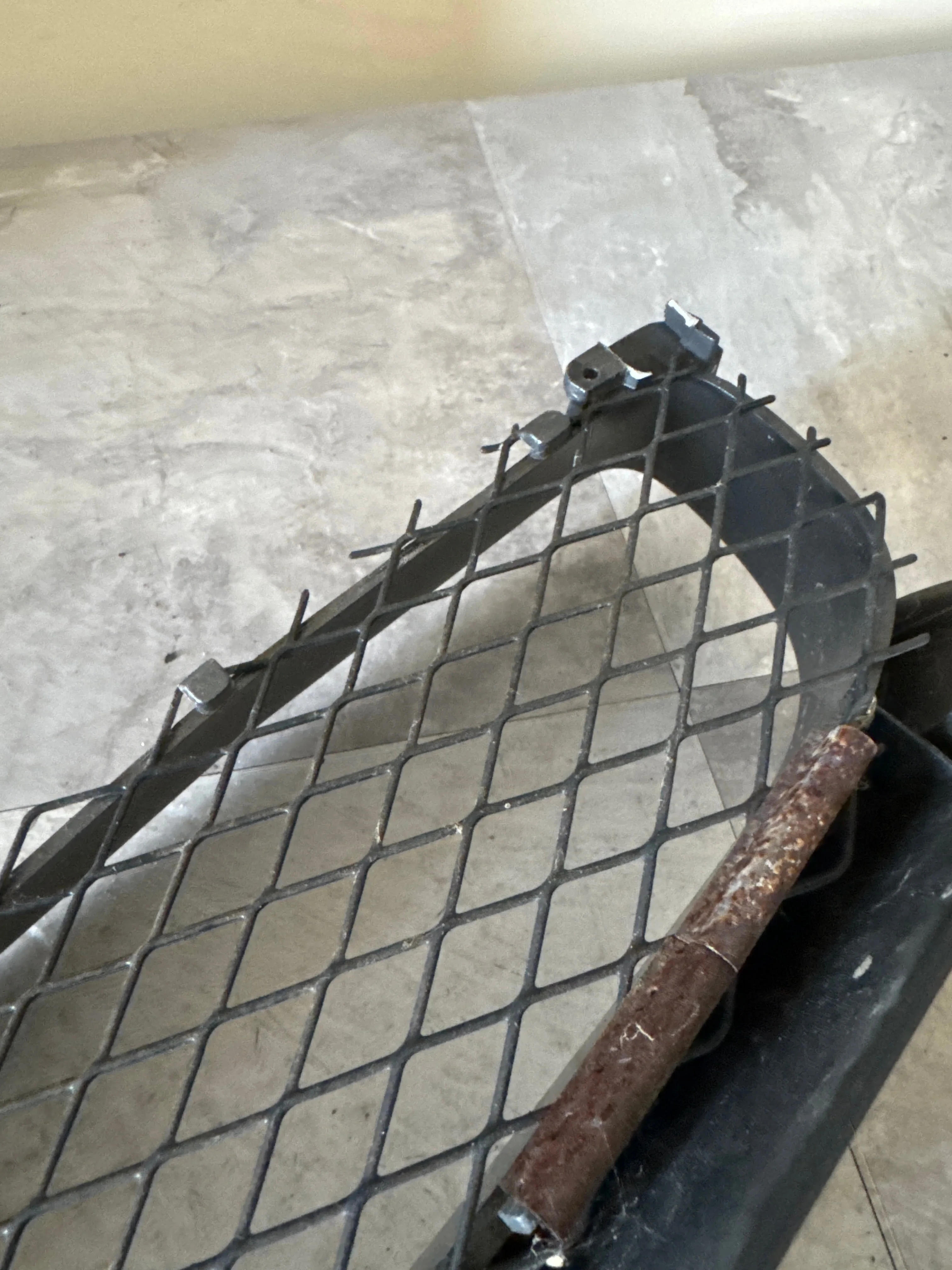2004-2005 Subaru WRX STi Blobeye OEM Front Grille Assembly Modified - Image 4