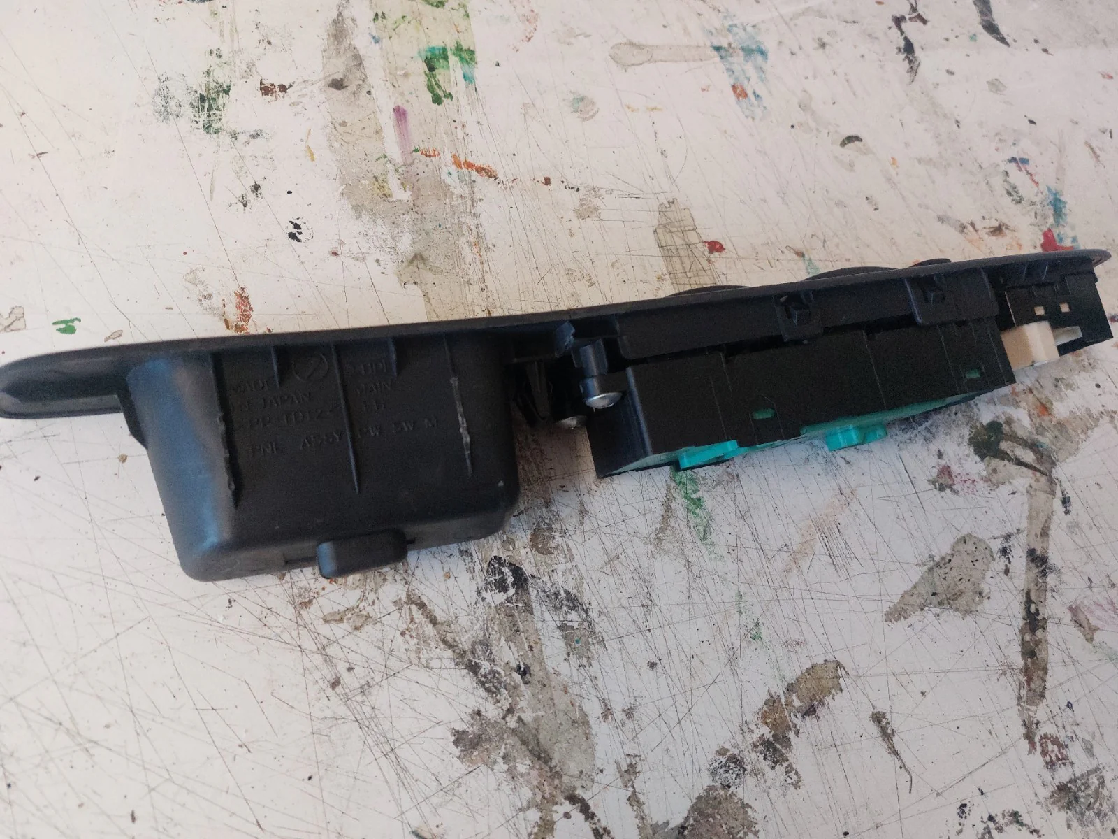 2005-2007 Subaru Impreza WRX STi OEM FR LH Master Window Switch Bezel E2 - Image 5