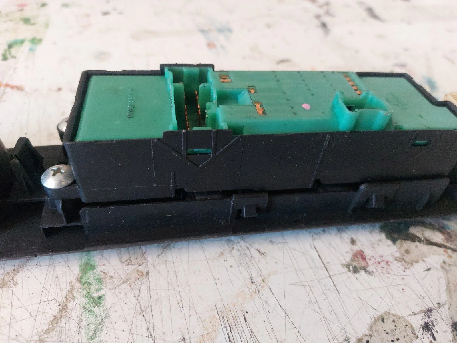 2005-2007 Subaru Impreza WRX STi OEM FR LH Master Window Switch Bezel E2 - Image 9