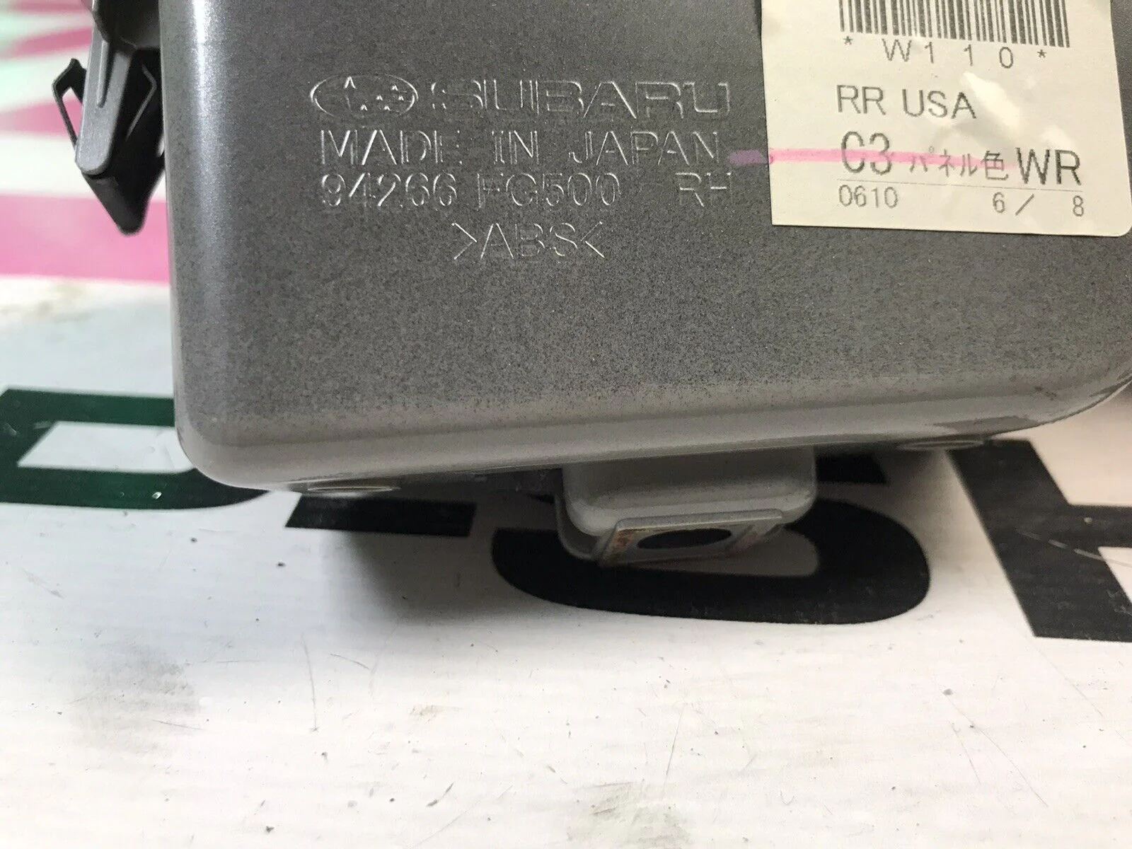2008-2010 OEM Impreza/wrx/sti/forester Rear RH Door Trim Window Switch E2 - Image 6
