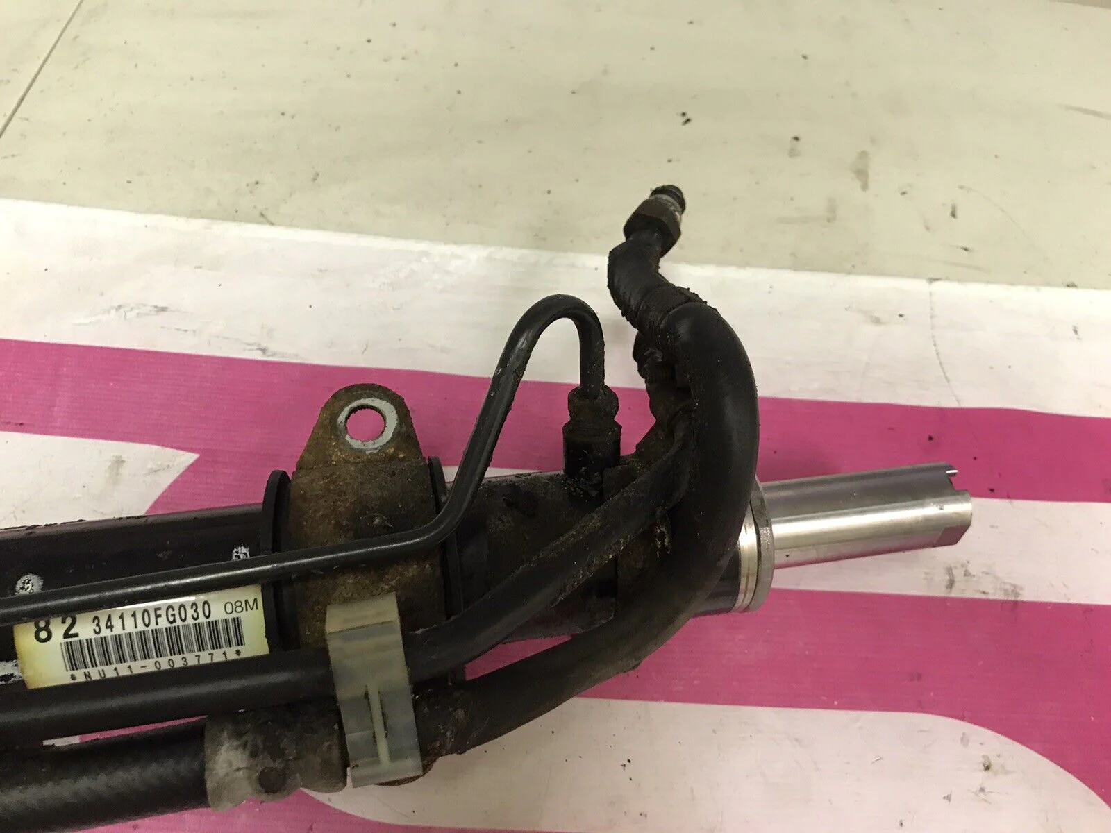 2008-2014 Subaru Impreza WRX STi OEM Power Steering Rack Rack And Pinion - Image 3