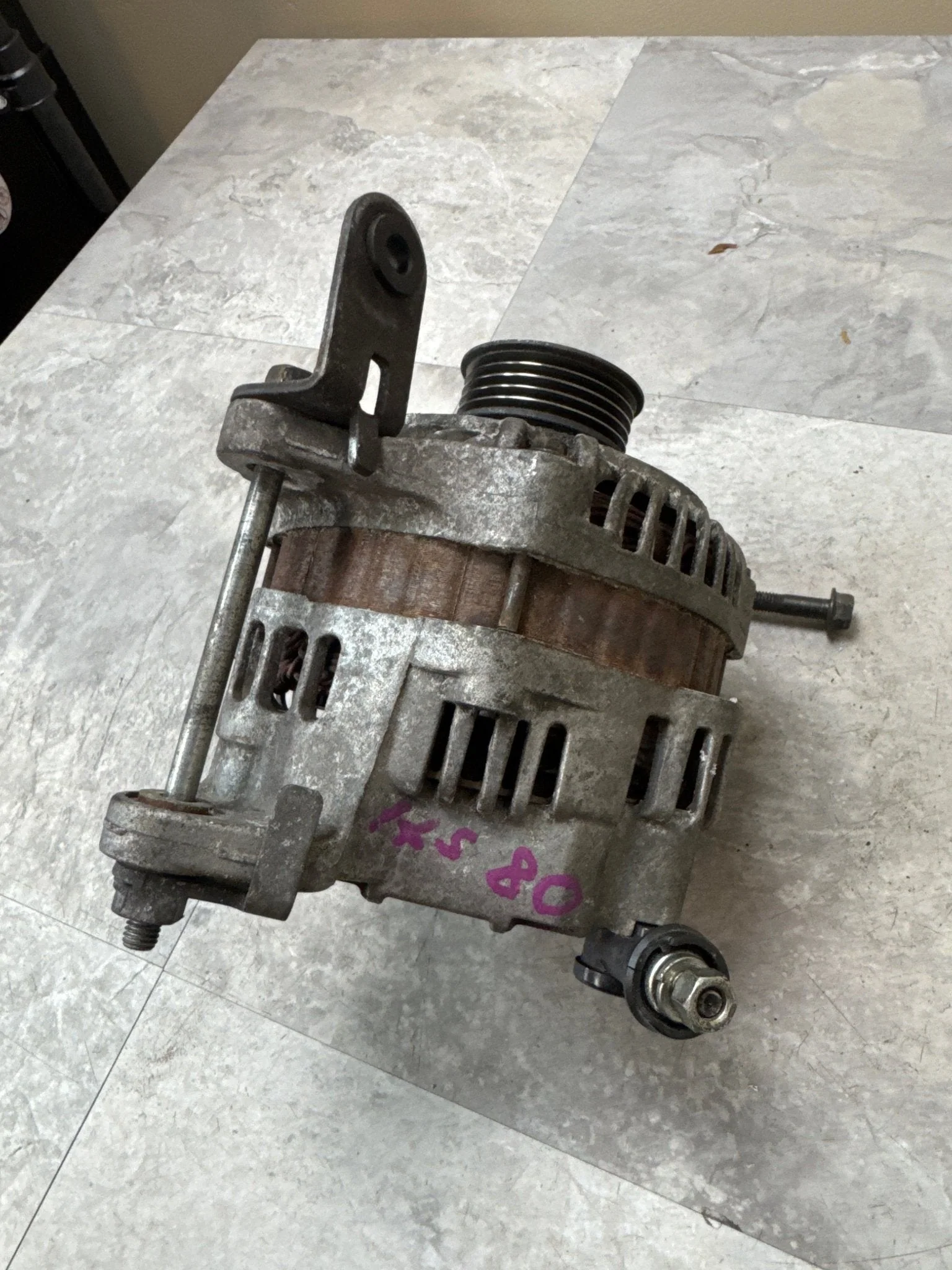 2008-2014 Subaru Impreza WRX STi OEM Alternator Assembly (08 STi F4 - Image 2