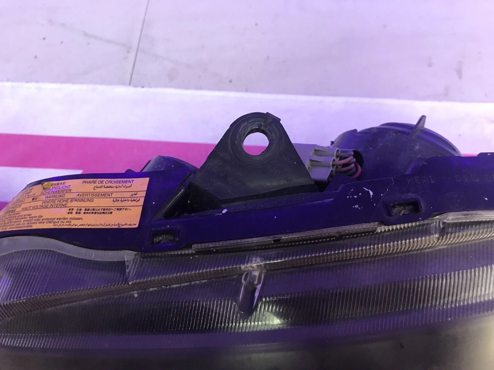2008-2014 Subaru Impreza WRX STi OEM LH Dtiver Side Headlight Assembly - Image 5