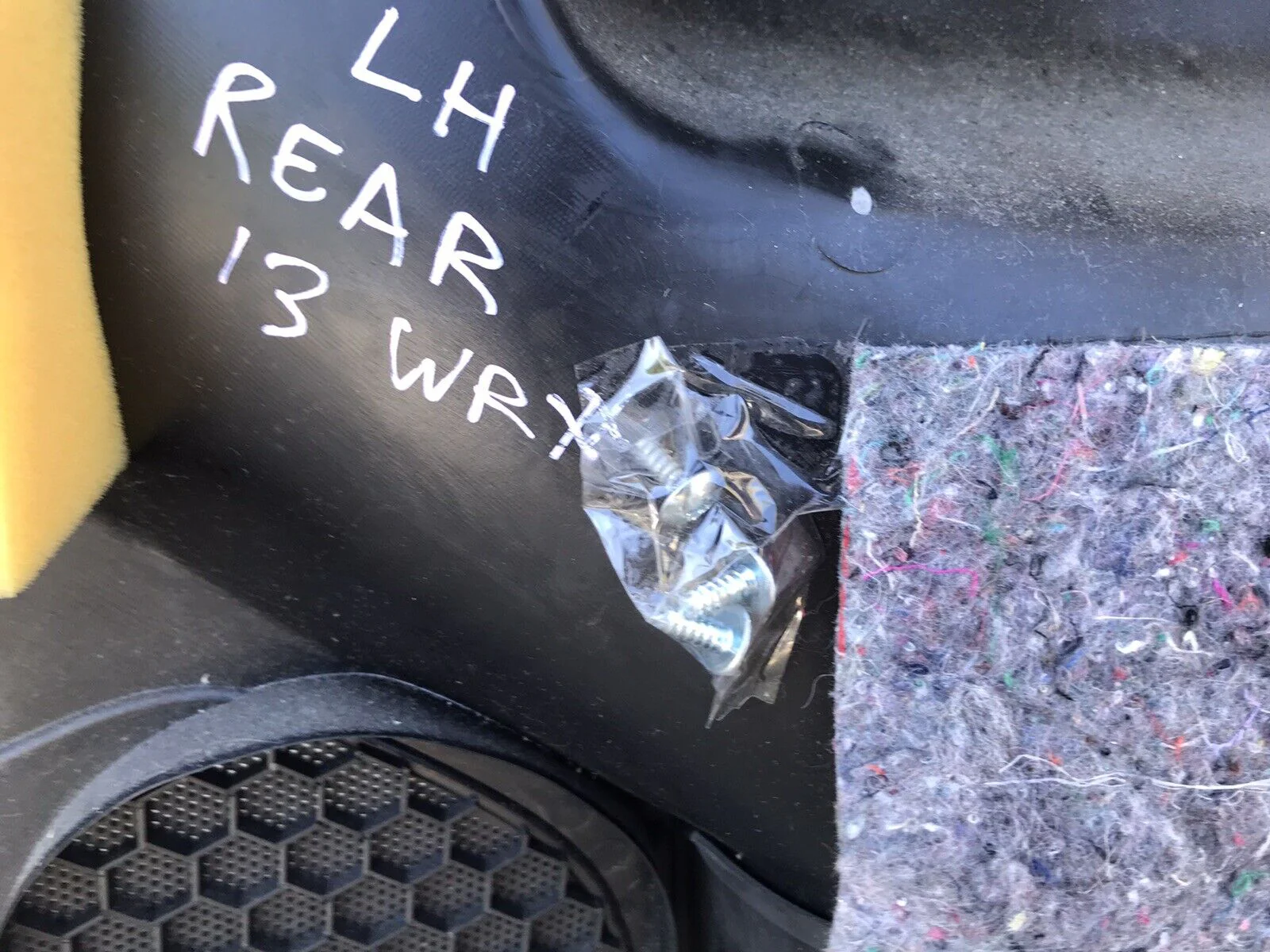 2008-2014 Subaru Impreza WRX STi OEM Rear LH Driver Side Door Panel - Image 17