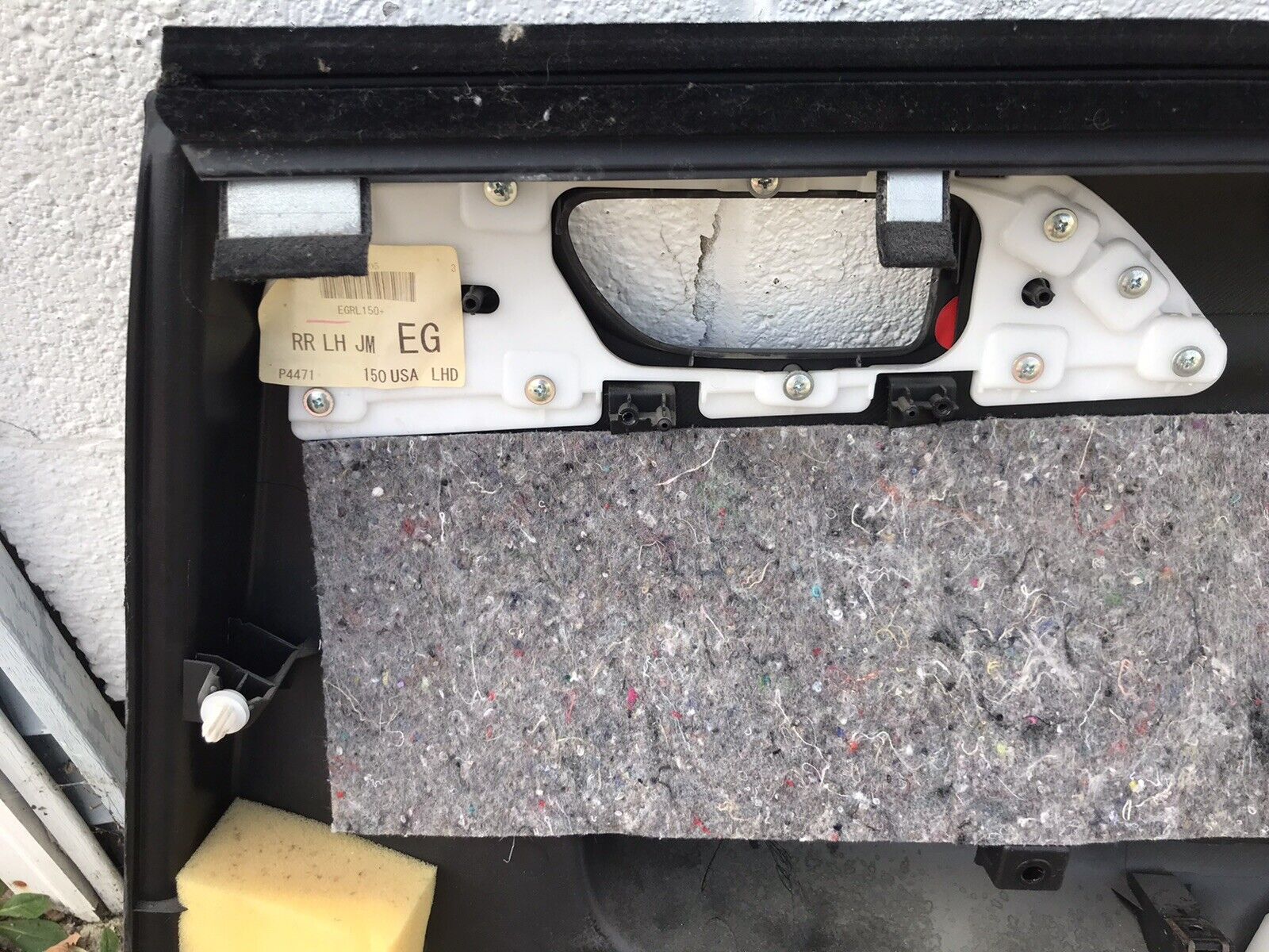 2008-2014 Subaru Impreza WRX STi OEM Rear LH Driver Side Door Panel - Image 8