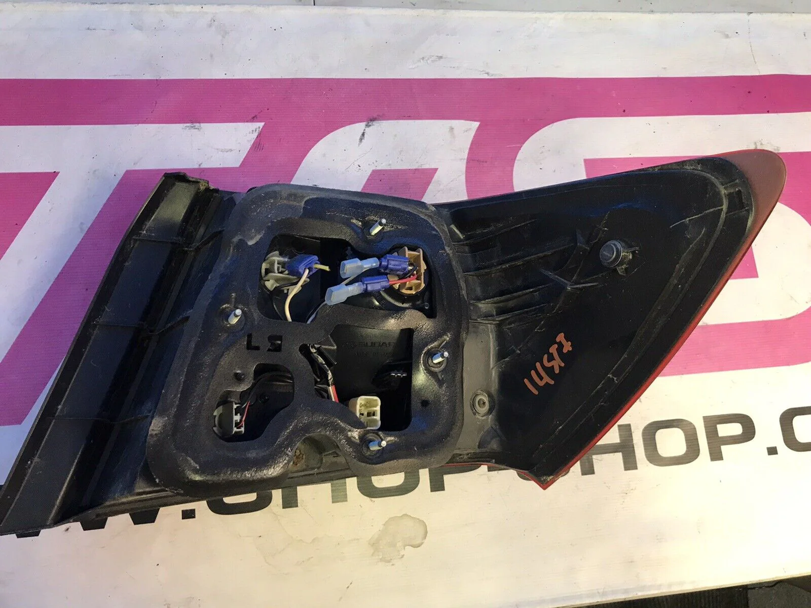 2008-2014 Subaru Impreza WRX STi OEM Sedan LH Driver Side Tail Light Assembly - Image 4