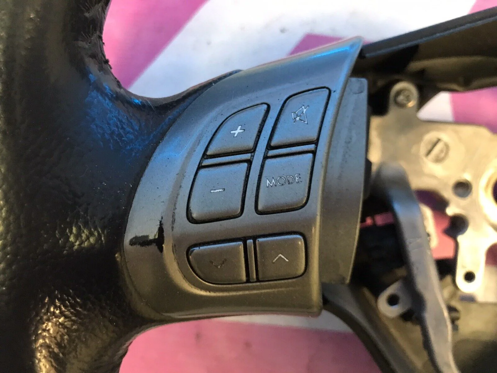 2008-2014 Subaru Impreza WRX STi OEM Steering Wheel Controls K2 - Image 3