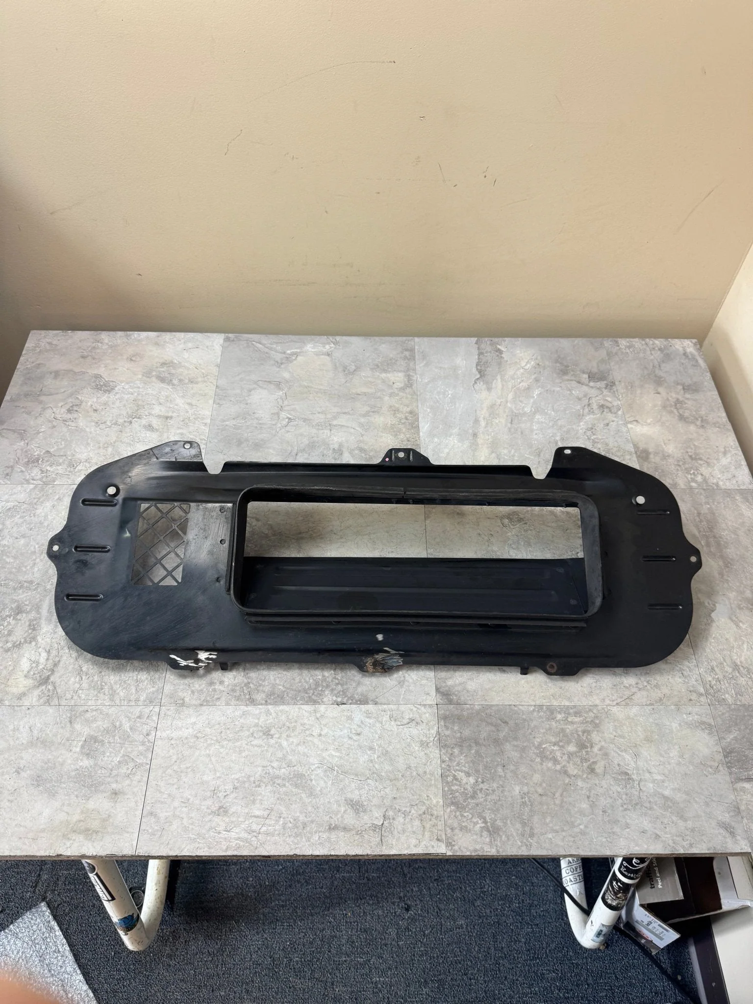 2002-2003 Subaru Impreza WRX Hood OEM Scoop Splitter Assembly E5 - Image 2