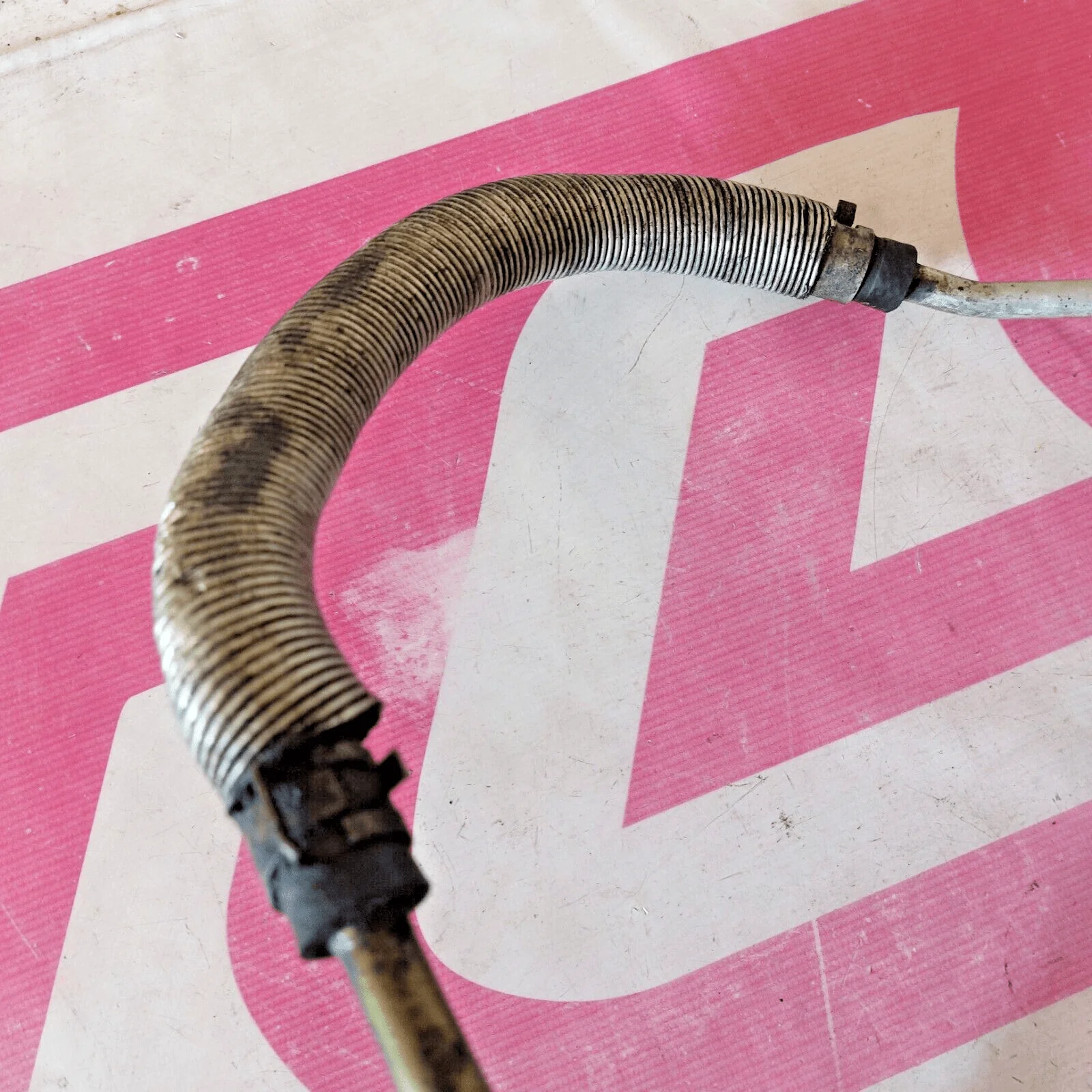 2002-2003 Subaru Impreza WRX Power OEM Steering Return Line Hose - Image 4