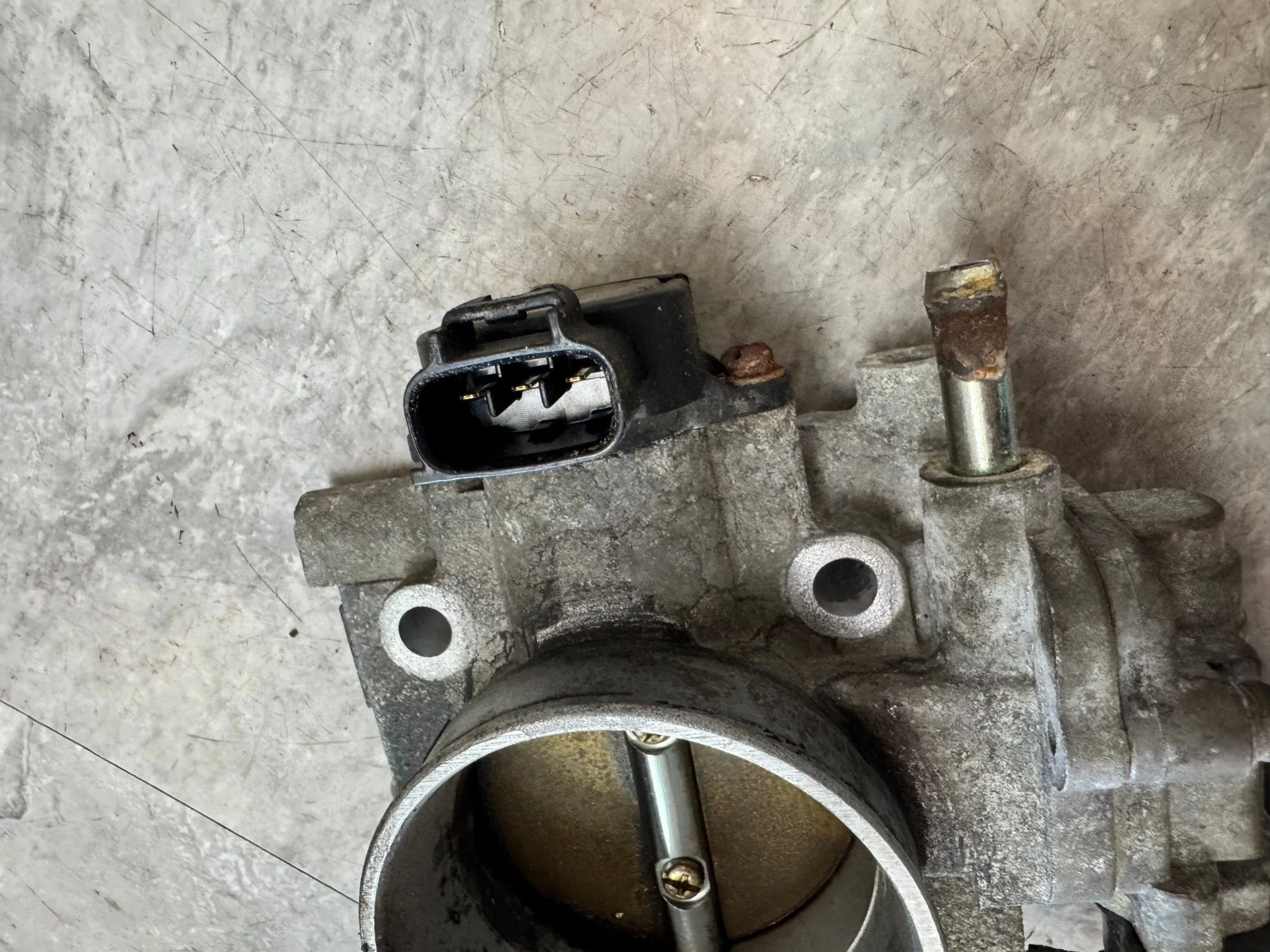 2002-2005 Subaru Impreza WRX Throttle OEM Body Assembly Drive By Cable - Image 2