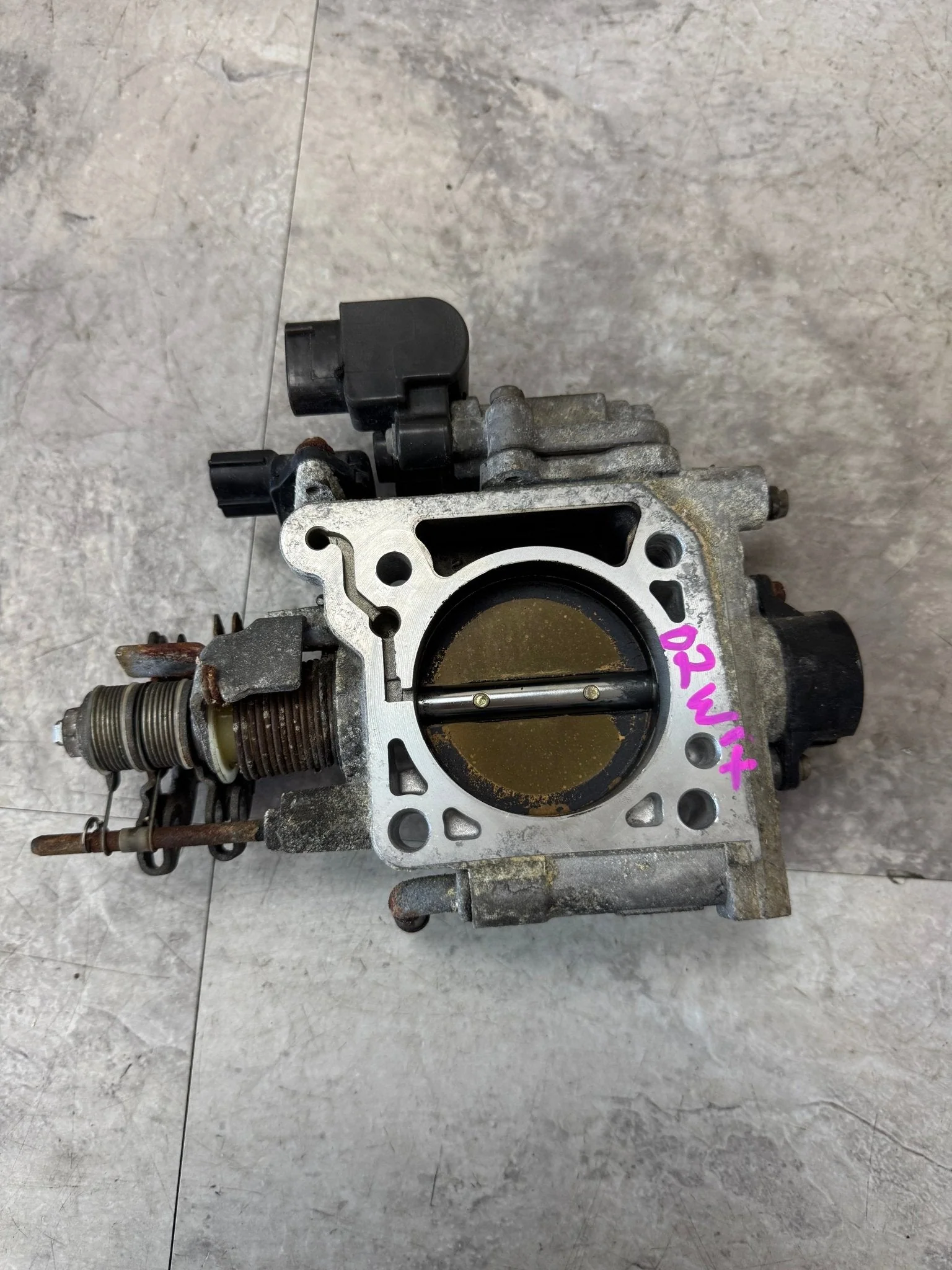 2002-2005 Subaru Impreza WRX Throttle OEM Body Assembly Drive By Cable - Image 4