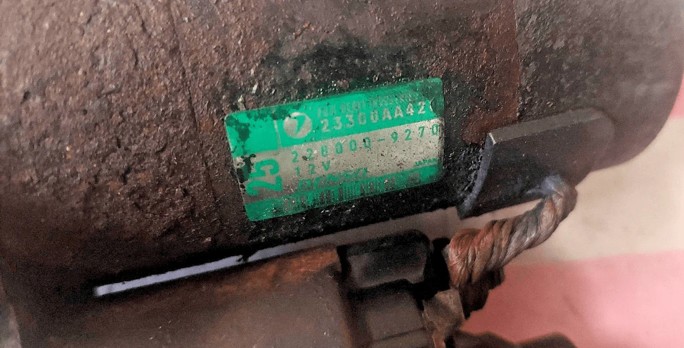 2002-2007 Subaru Impreza WRX Starter OEM Motor Assy E5 - Image 2