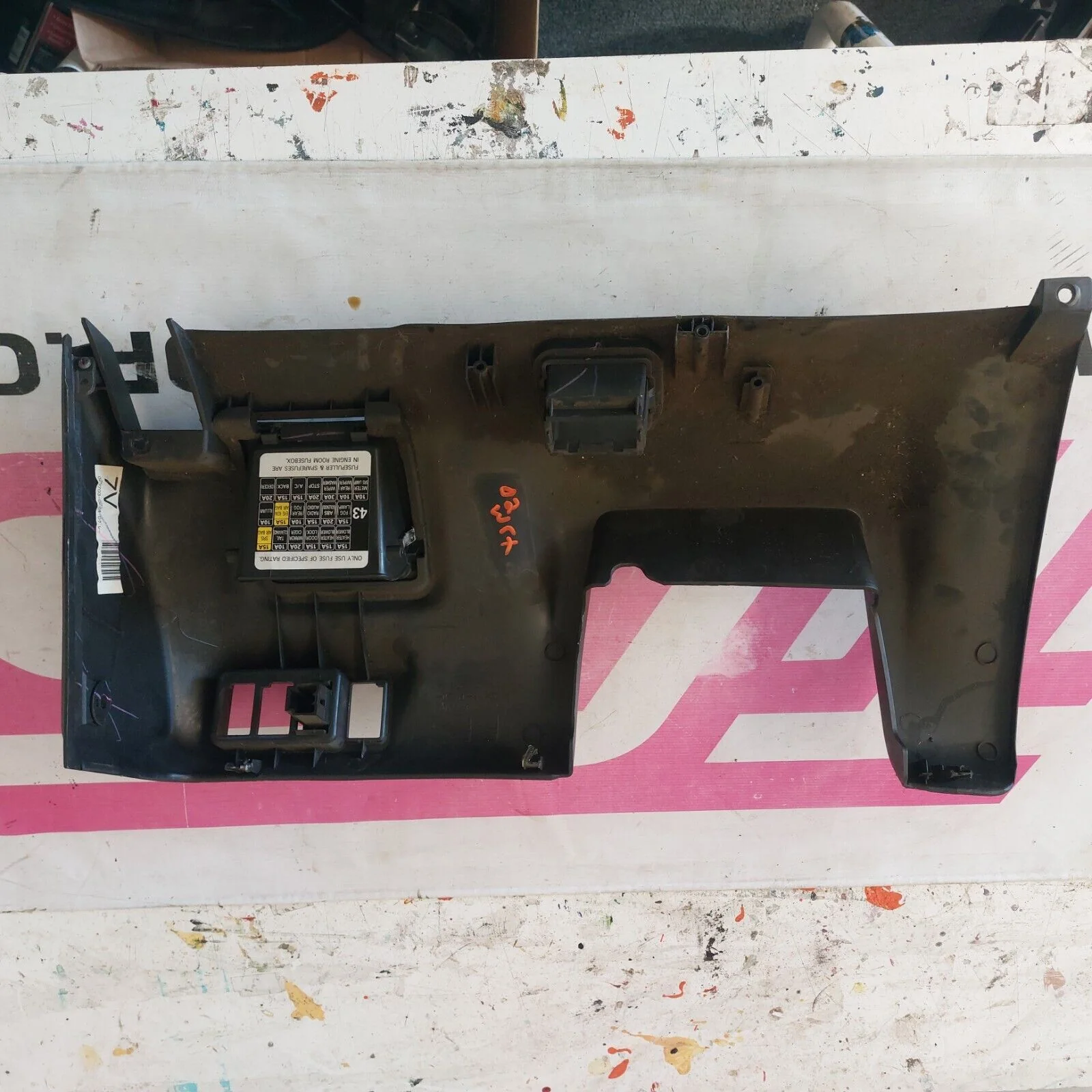 2002-2007 Subaru Impreza WRX STi OEM Lower Dash Kick Panel Trim - Image 4