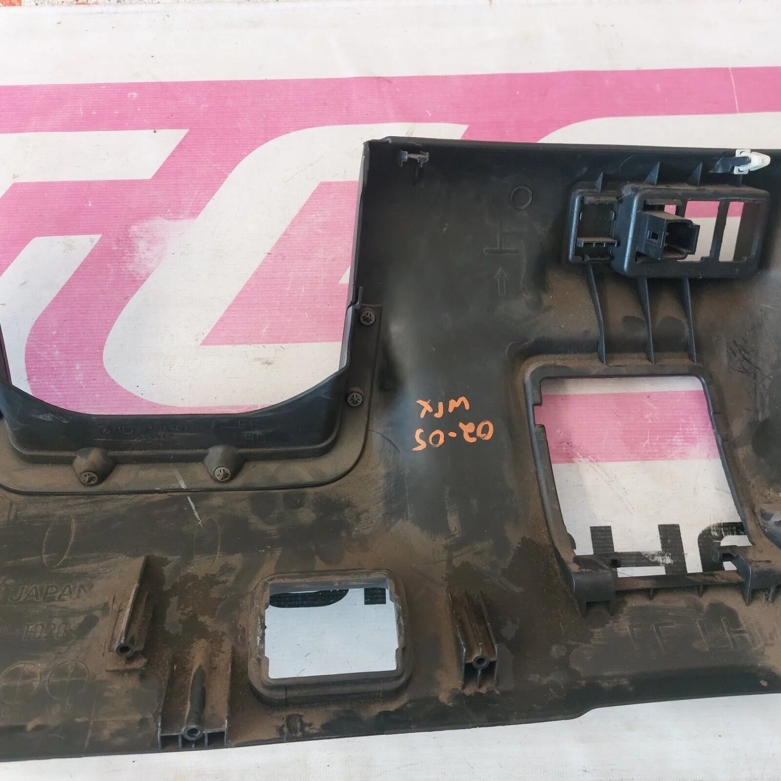 2002-2007 Subaru Impreza WRX STi OEM Lower Dash Kick Panel Trim J2 - Image 6