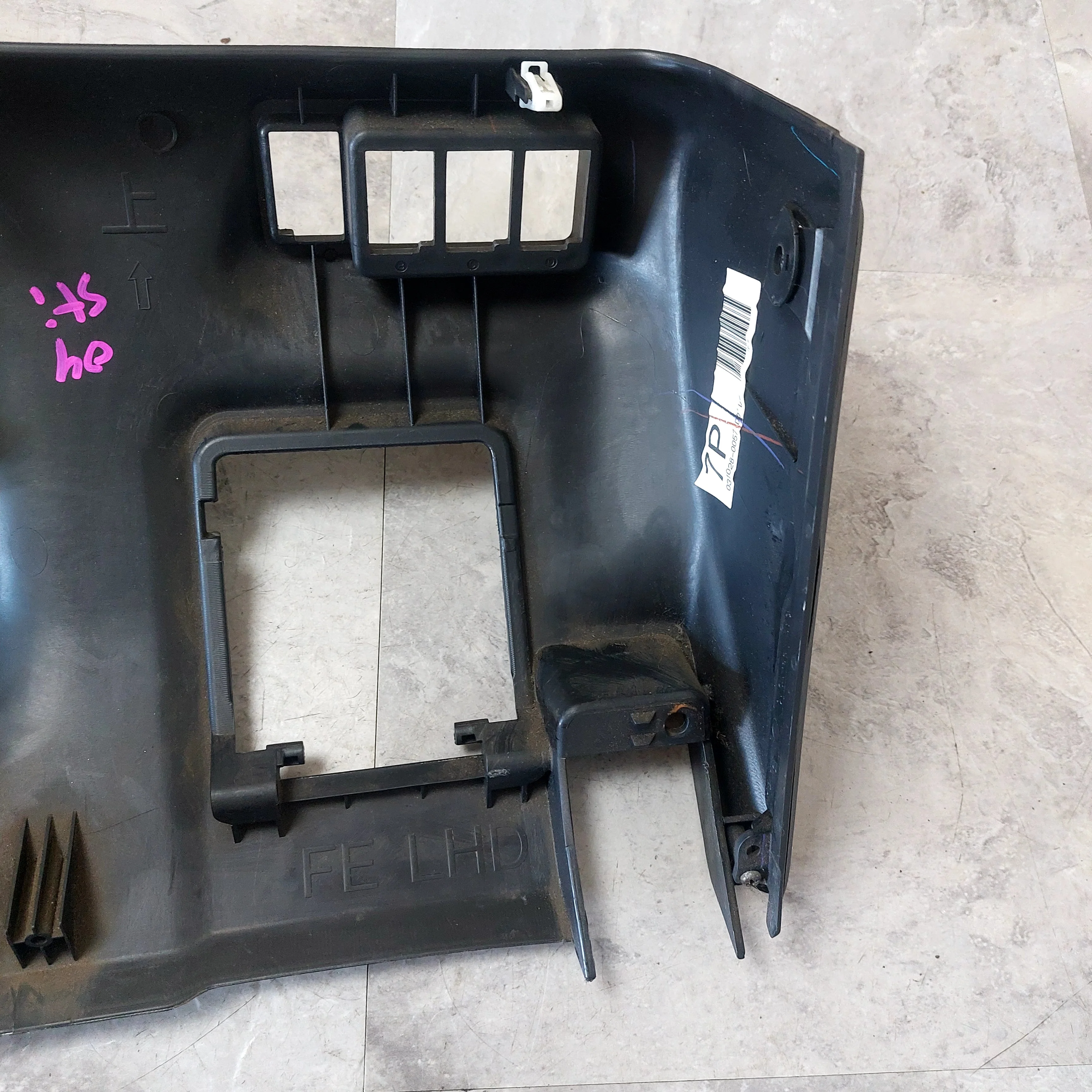 2002-2007 Subaru Impreza WRX STi OEM Lower Dash Kick Panel Trim - Image 6