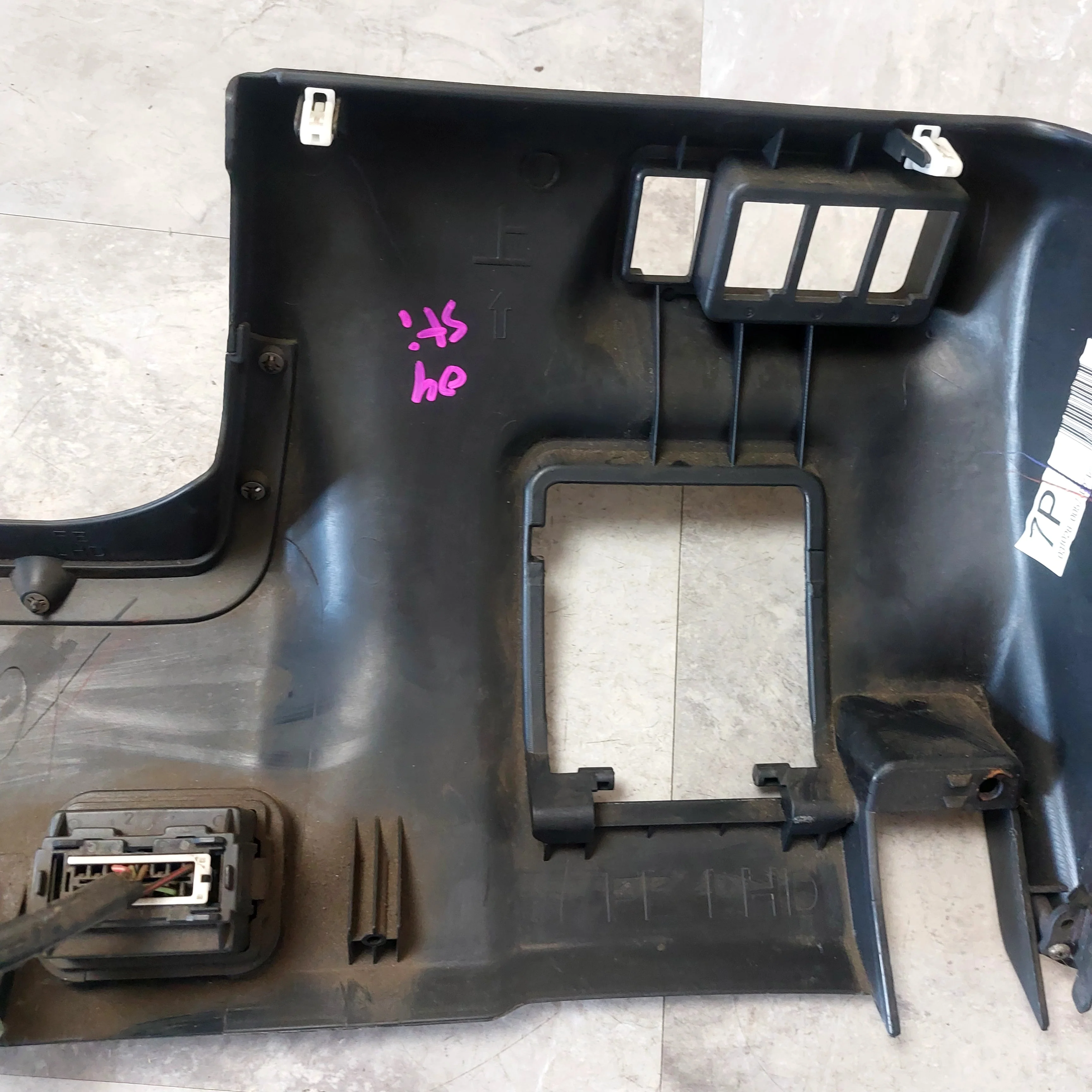 2002-2007 Subaru Impreza WRX STi OEM Lower Dash Kick Panel Trim - Image 7