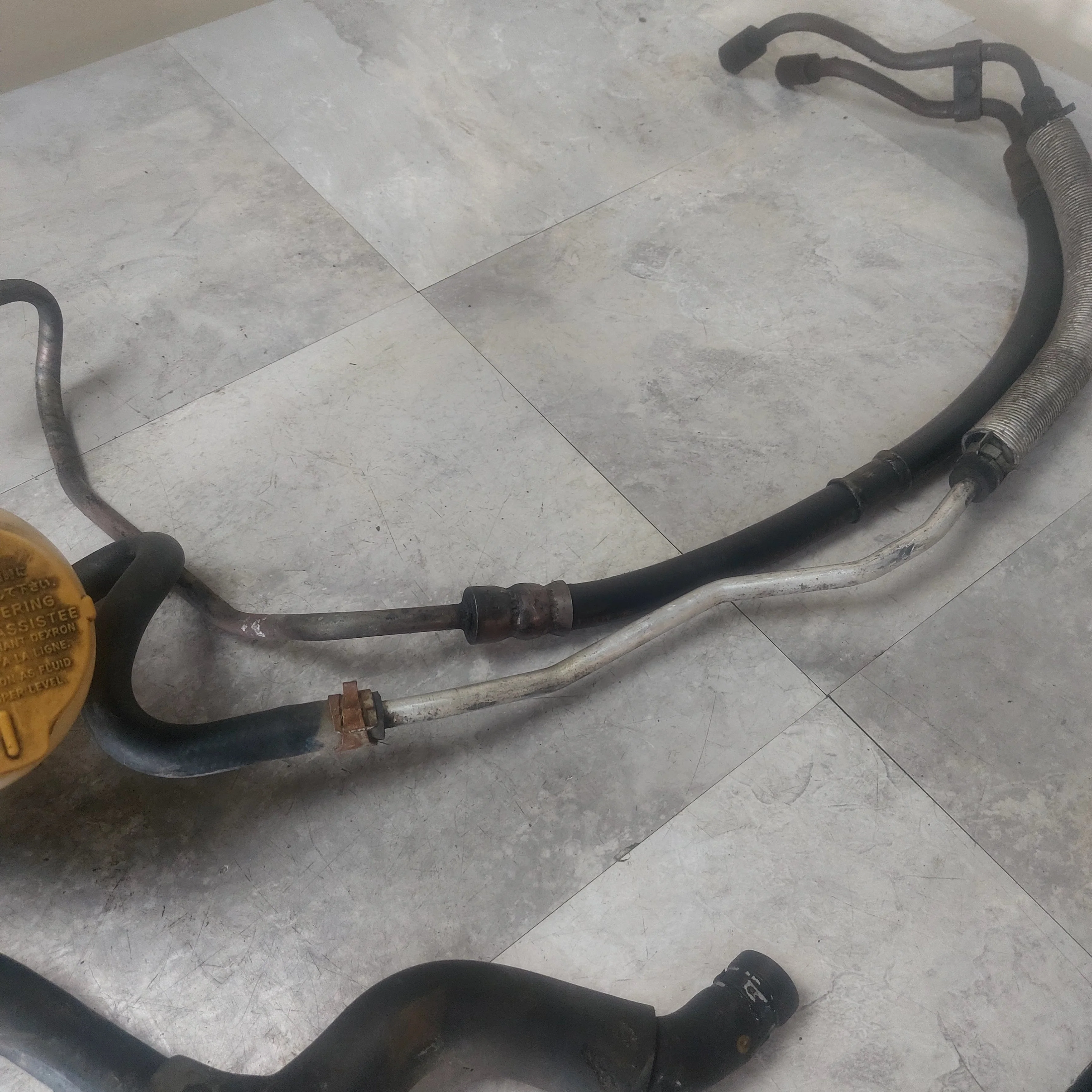 2002-2007 Subaru Impreza WRX STi OEM Power Steering Reservoir Assembly Lines J5 - Image 6