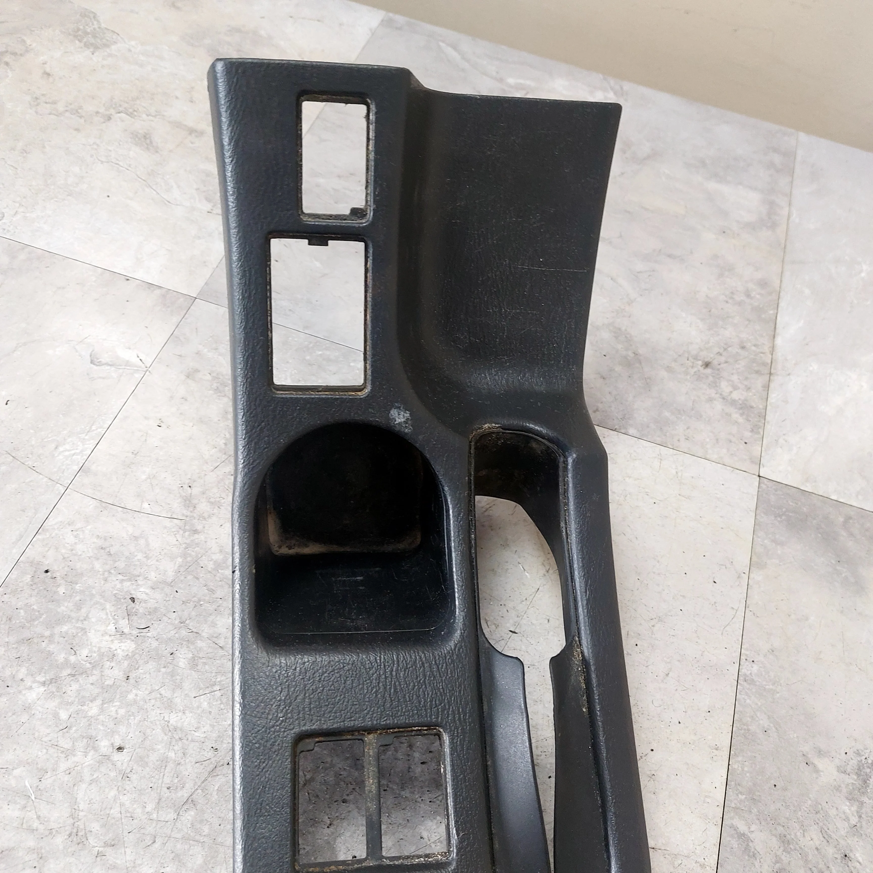 2004-2005 Subaru Impreza WRX STi OEM Center Console Upper Trim Black - Image 3